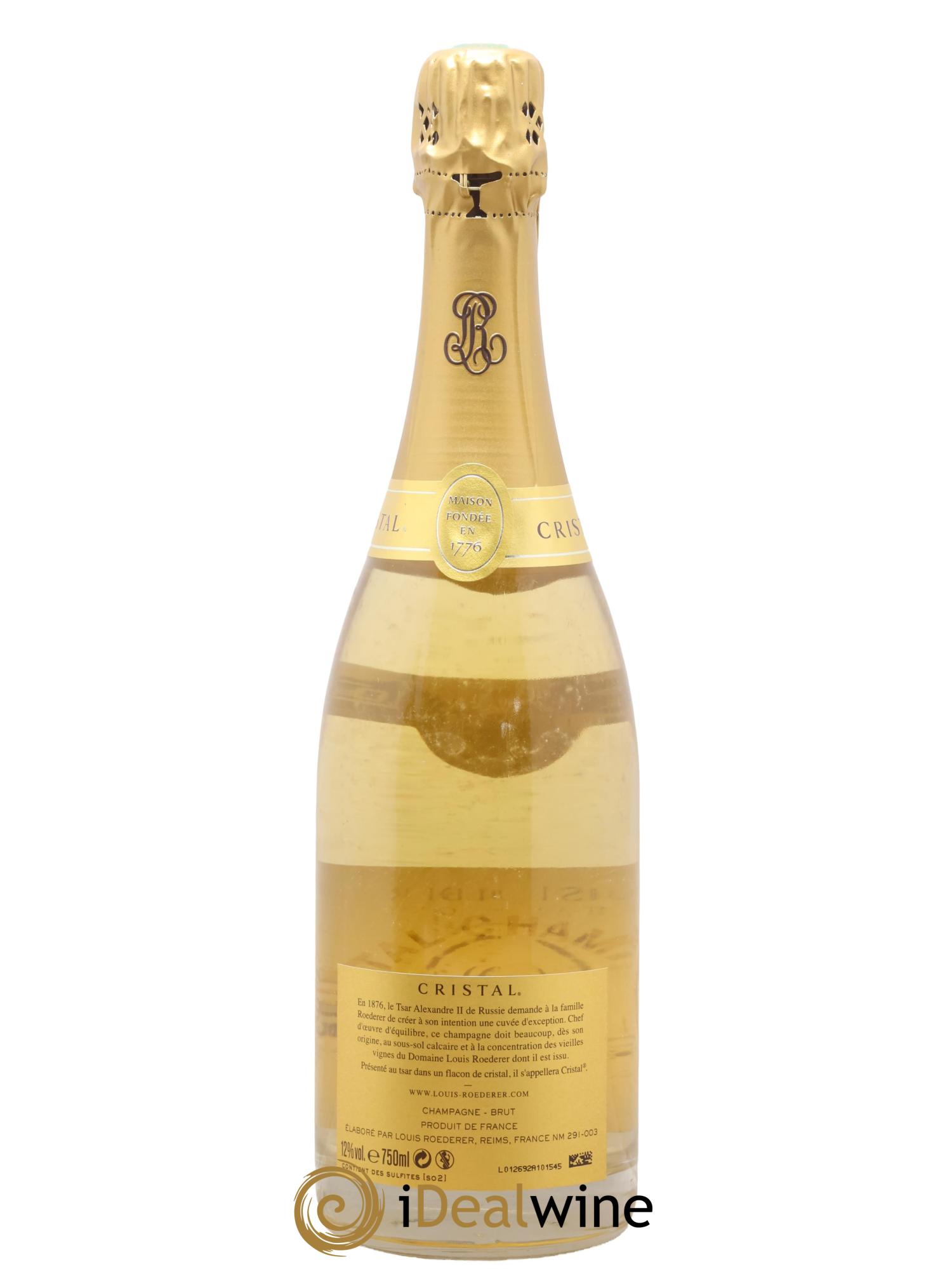 Cristal Louis Roederer 2008 - Lotto di 1 bottiglia - 2