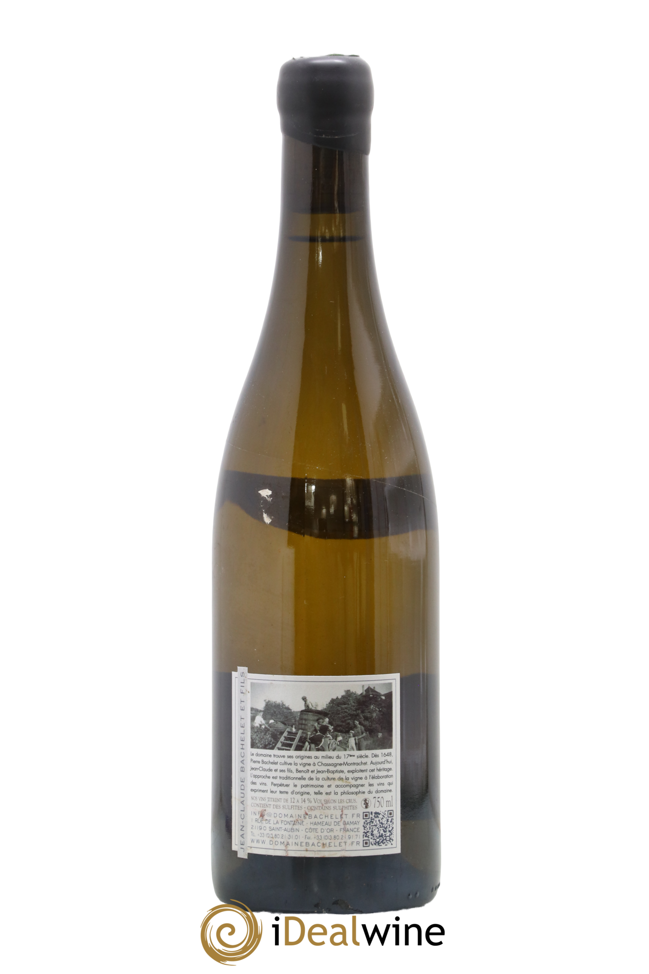 Chassagne-Montrachet 1er Cru Blanchot Dessus Jean-Claude Bachelet (Domaine) 2010 - Lot de 1 bouteille - 1