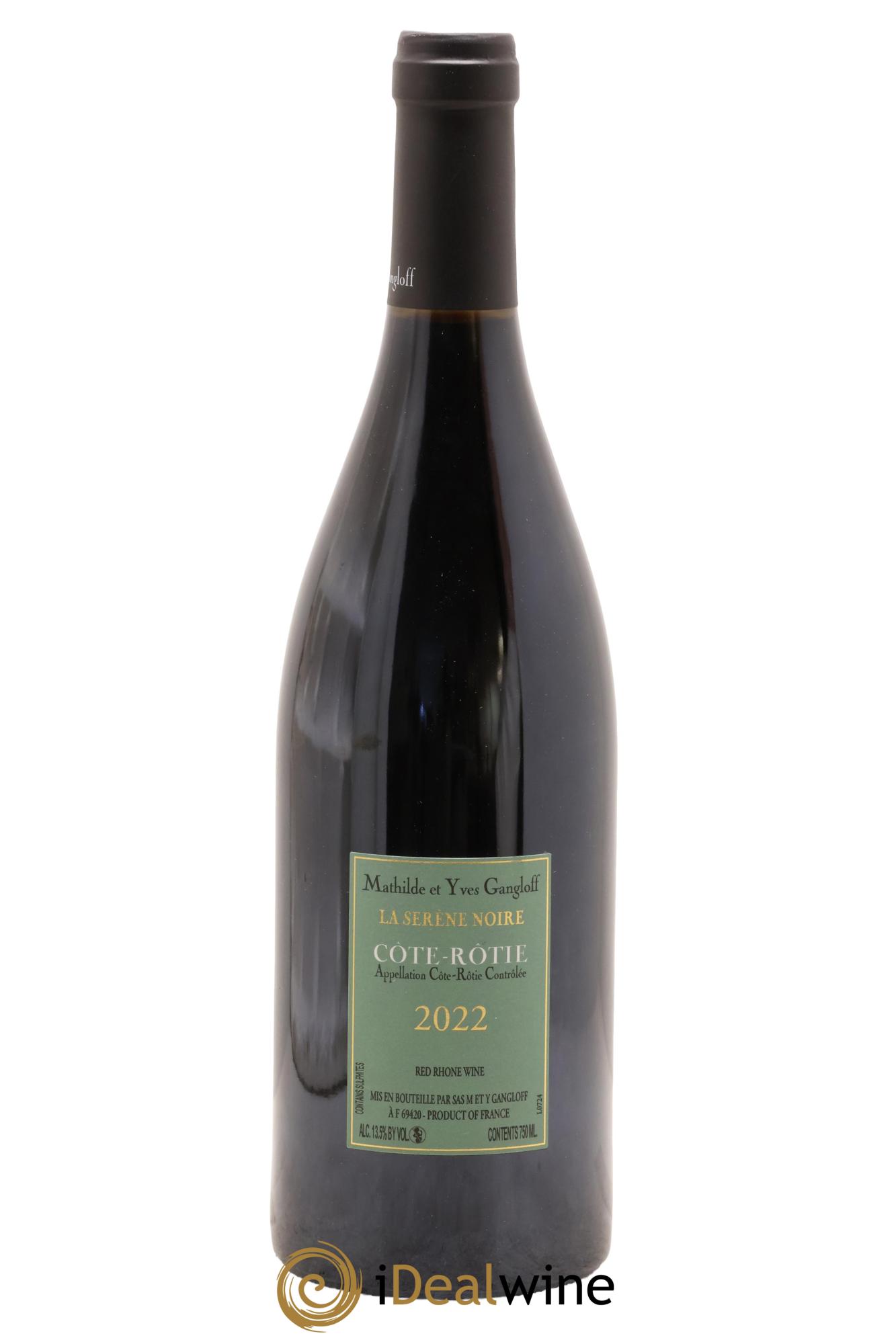 Côte-Rôtie La Sereine Noire Gangloff (Domaine) 2022 - Lot of 1 bottle - 1