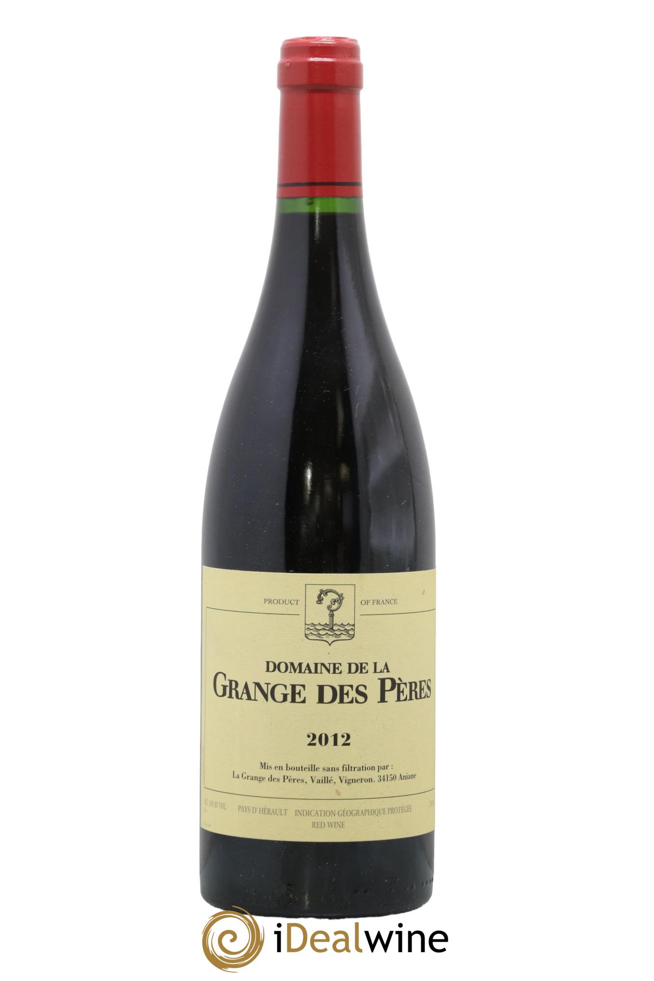 Pays d'Hérault Grange des Pères Laurent Vaillé 2012 - Lot of 1 bottle - 0