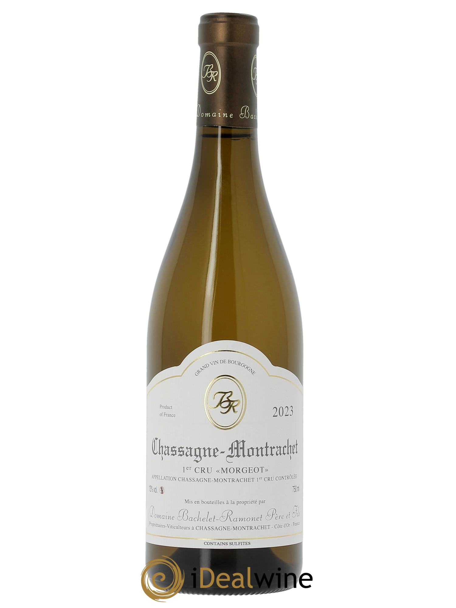 Chassagne-Montrachet 1er Cru Morgeot Bachelet-Ramonet (Domaine)  2023 - Lot de 1 bouteille - 0