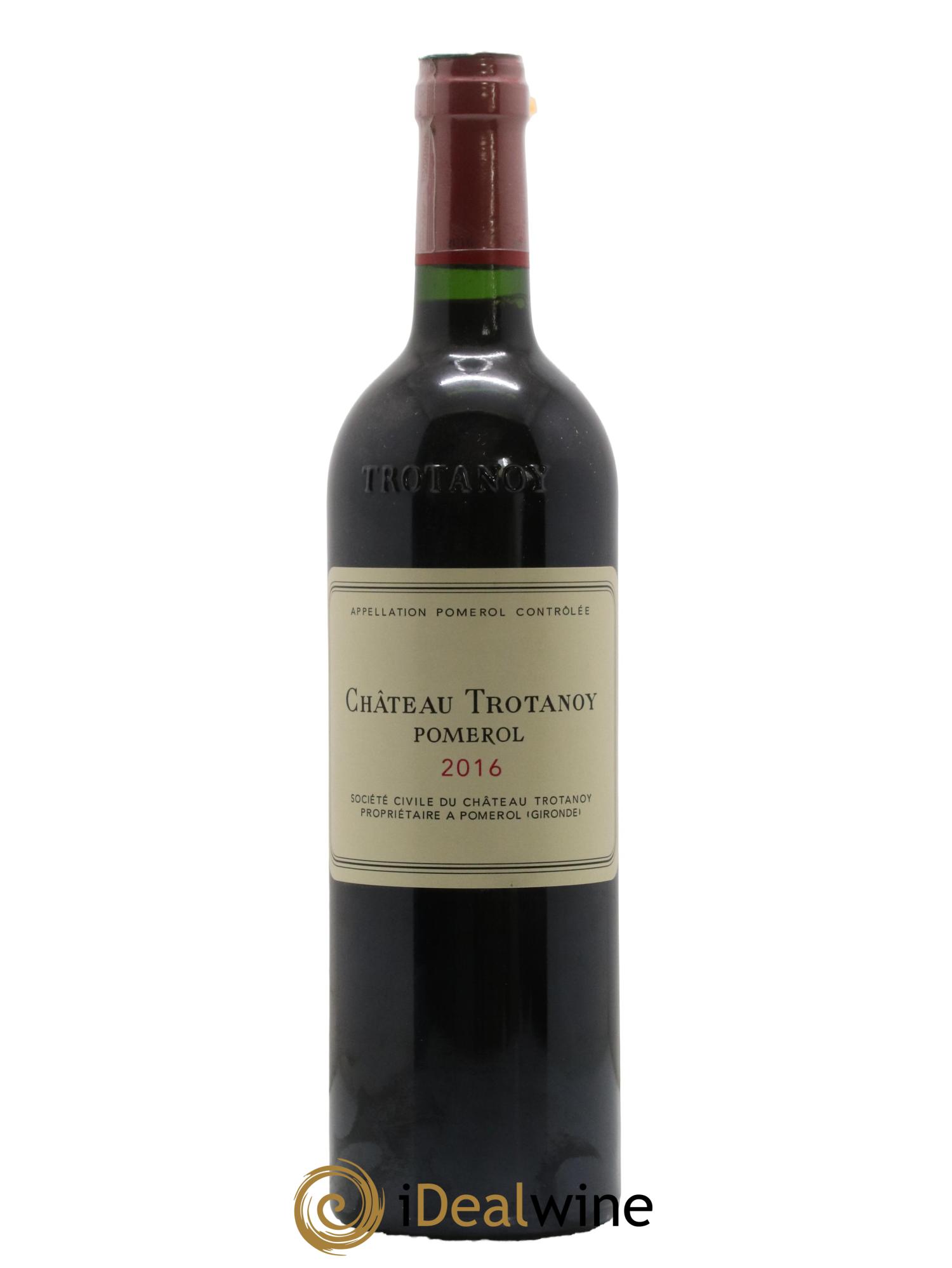 Château Trotanoy 2016 - Lot de 1 bouteille - 0