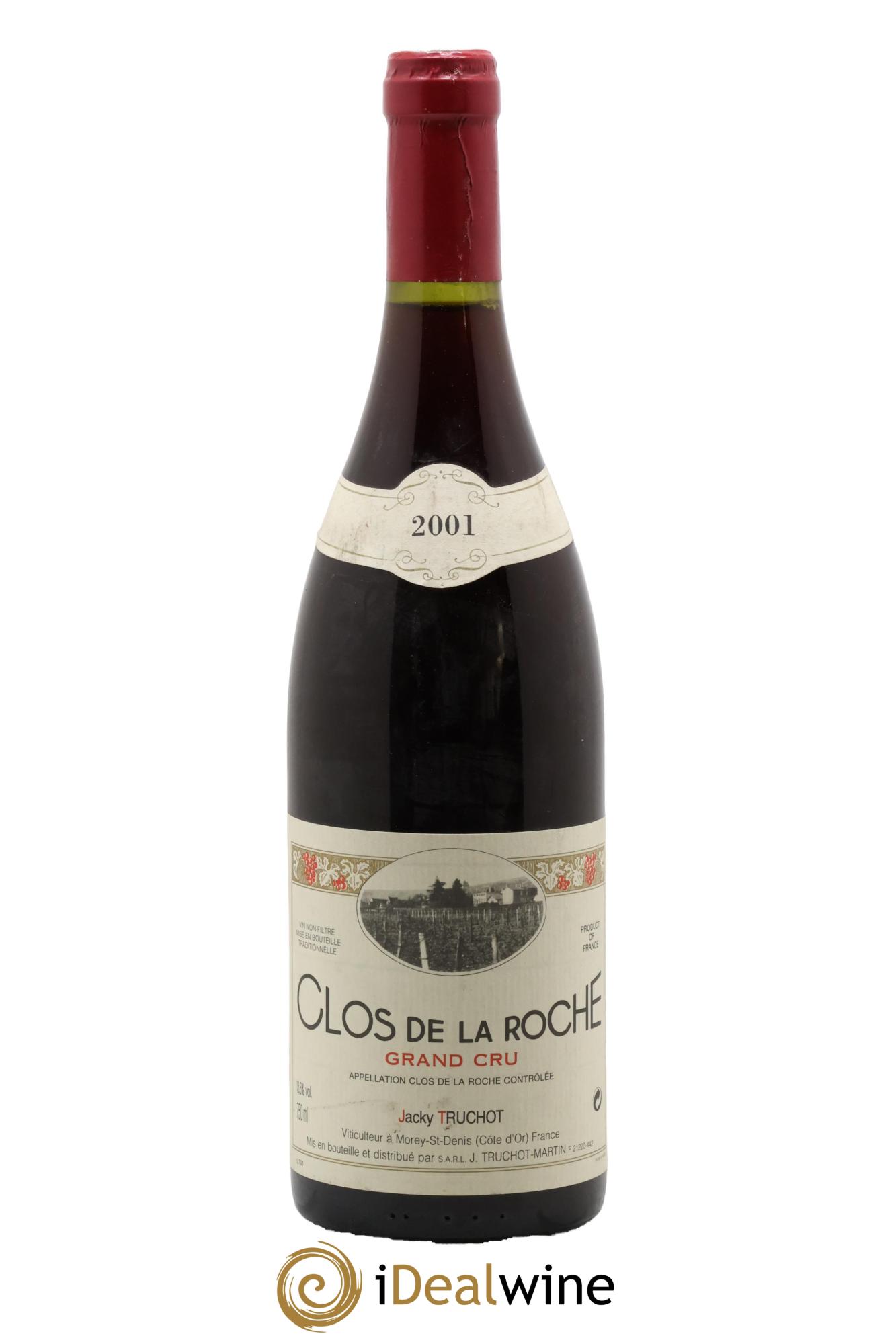 Clos de la Roche Grand Cru Jacky Truchot 2001 - Lotto di 1 bottiglia - 0