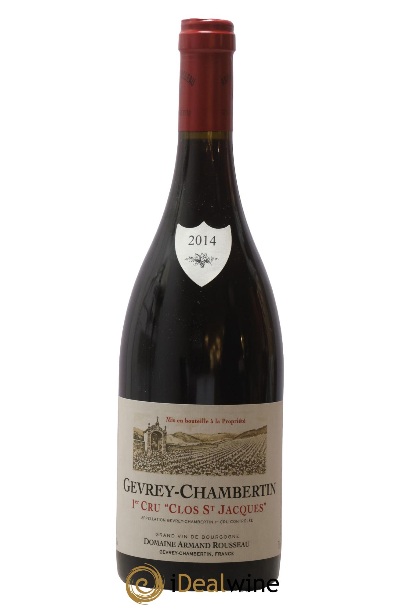 Gevrey-Chambertin 1er Cru Clos Saint-Jacques Armand Rousseau (Domaine) 2014 - Lotto di 1 bottiglia - 0