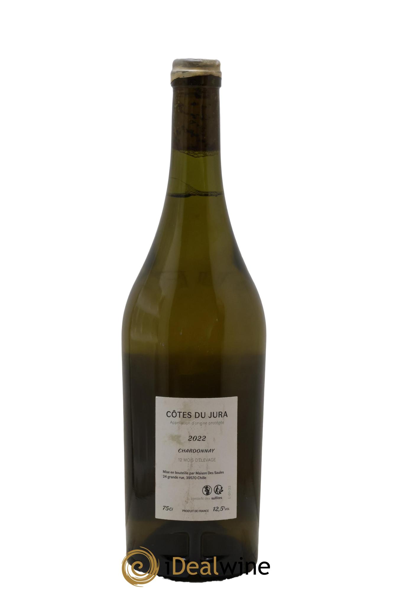 Côtes du Jura Chardonnay La Madeleine Maison des Saules 2022 - Lot of 1 bottle - 1