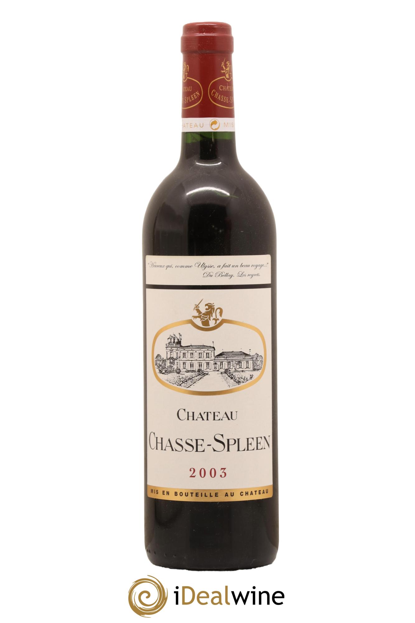 Château Chasse Spleen 2003 - Posten von 1 Flasche - 0