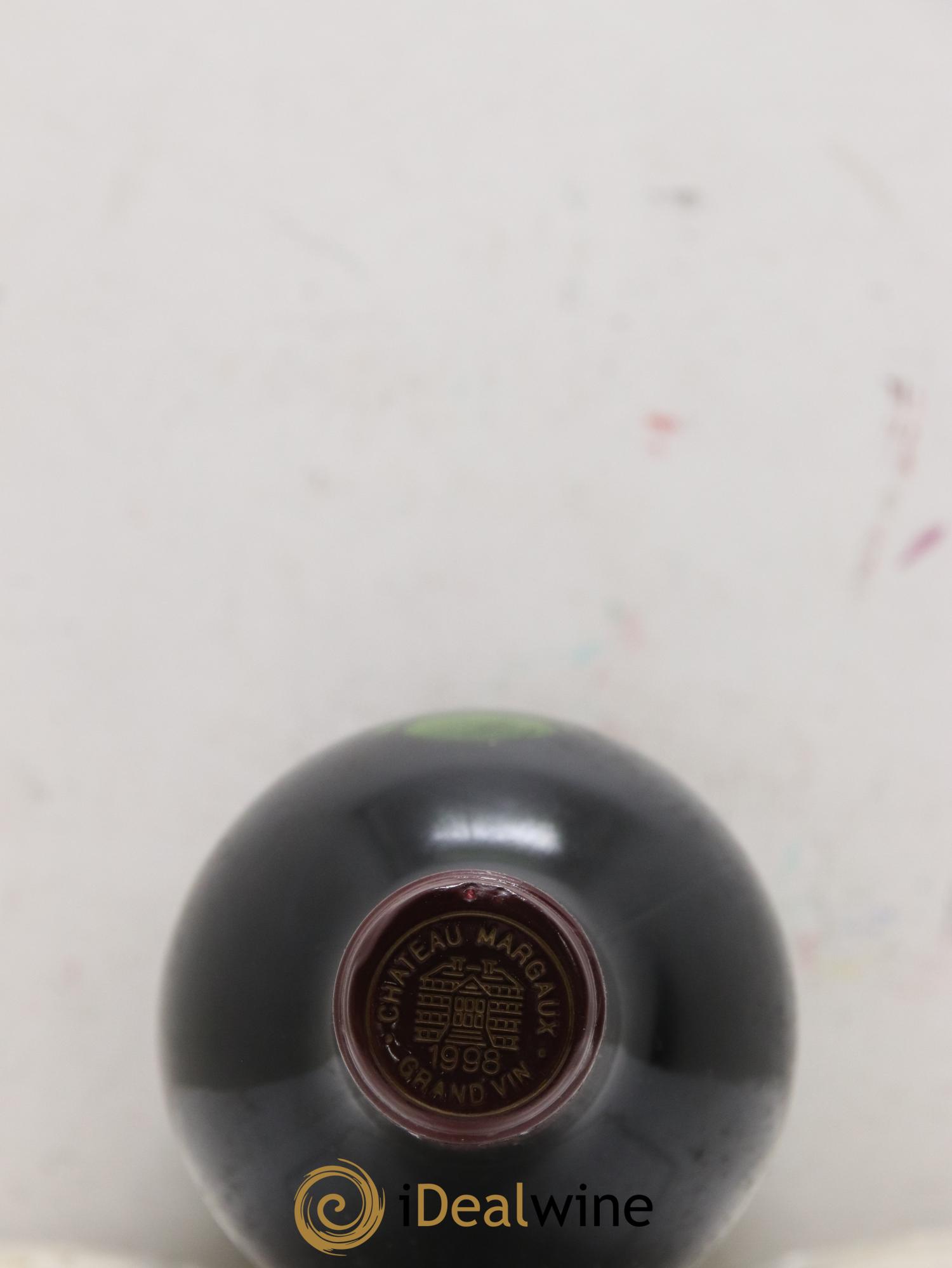 Château Margaux 1er Grand Cru Classé 1998 - Lot de 1 bouteille - 1