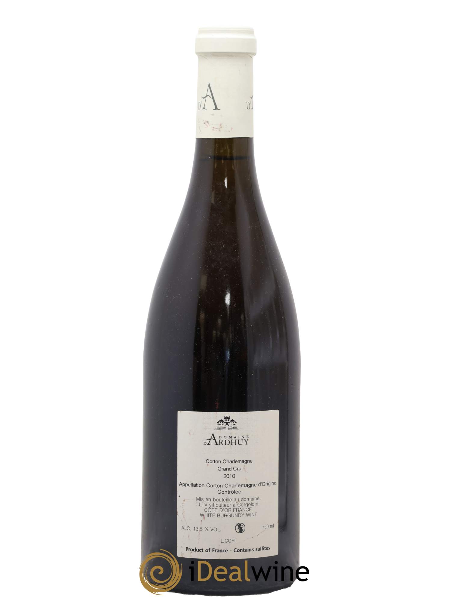 Corton-Charlemagne Grand Cru Ardhuy (Domaine d') 2010 - Lot de 1 bouteille - 1