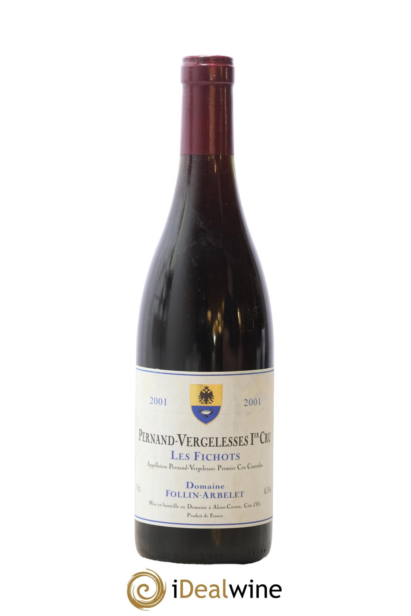 Pernand-Vergelesses 1er Cru Les Fichots Follin-Arbelet (Domaine) 2001 - Lot de 1 bouteille - 0