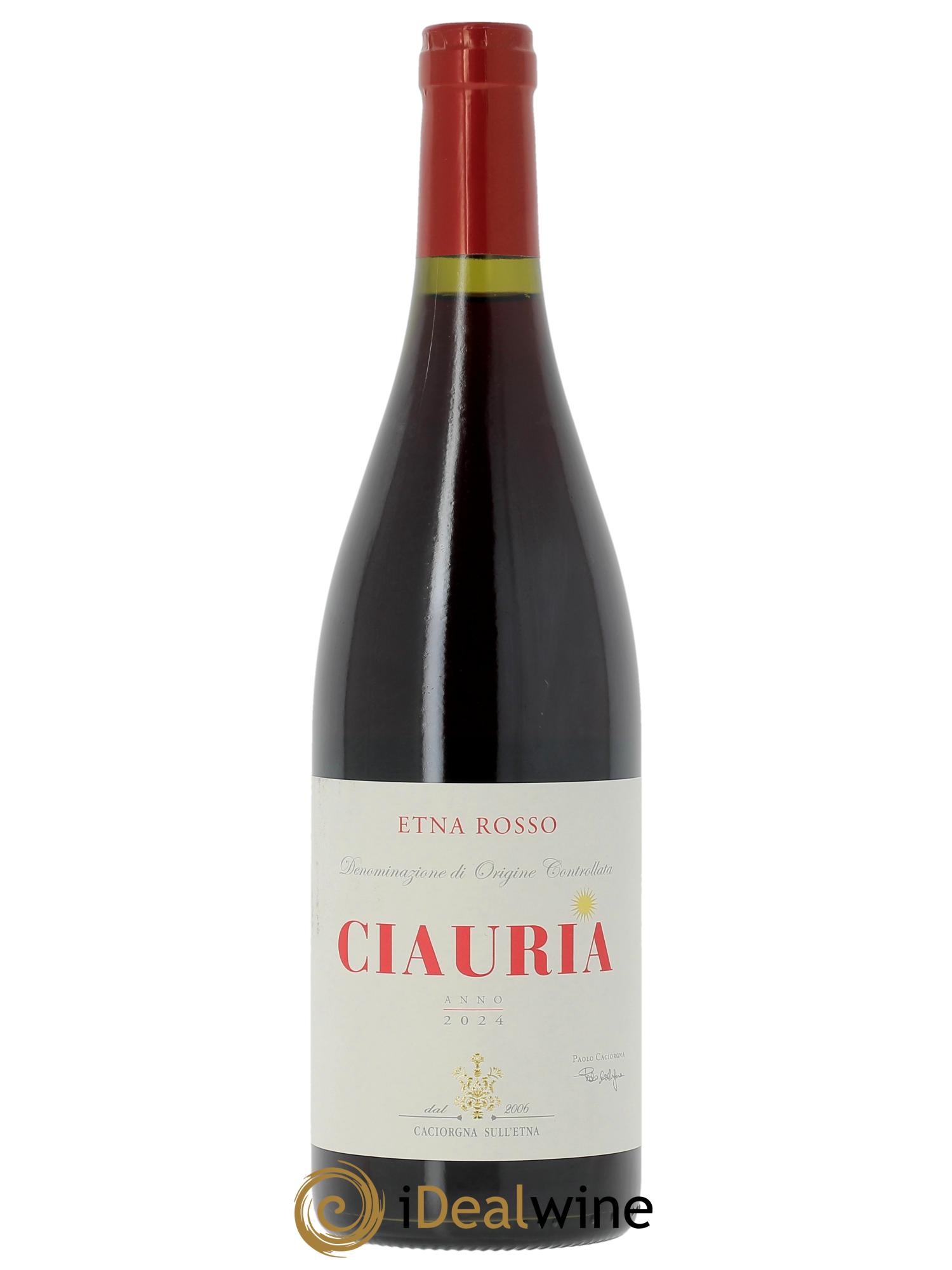 Etna Rosso DOC Azienda Agricola Pietro Caciorgna Ciauria 2024 - Posten von 1 Flasche - 0