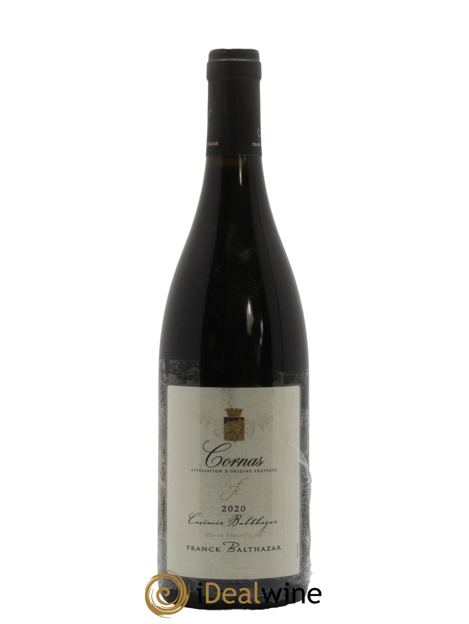 Cornas Cuvée Casimir Balthazar Franck Balthazar (Domaine) 2020 - Lot de 1 bouteille - 0