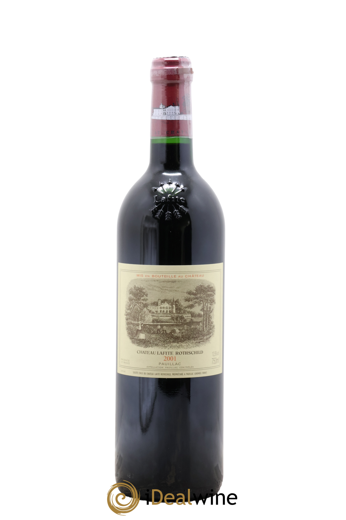 Château Lafite Rothschild 1er Grand Cru Classé 2001 - Lot de 1 bouteille - 0