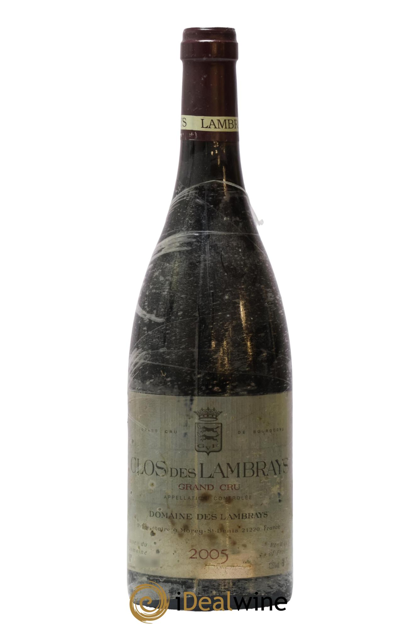 Clos des Lambrays Grand Cru Domaine des Lambrays 2005 - Lot de 1 bouteille - 0