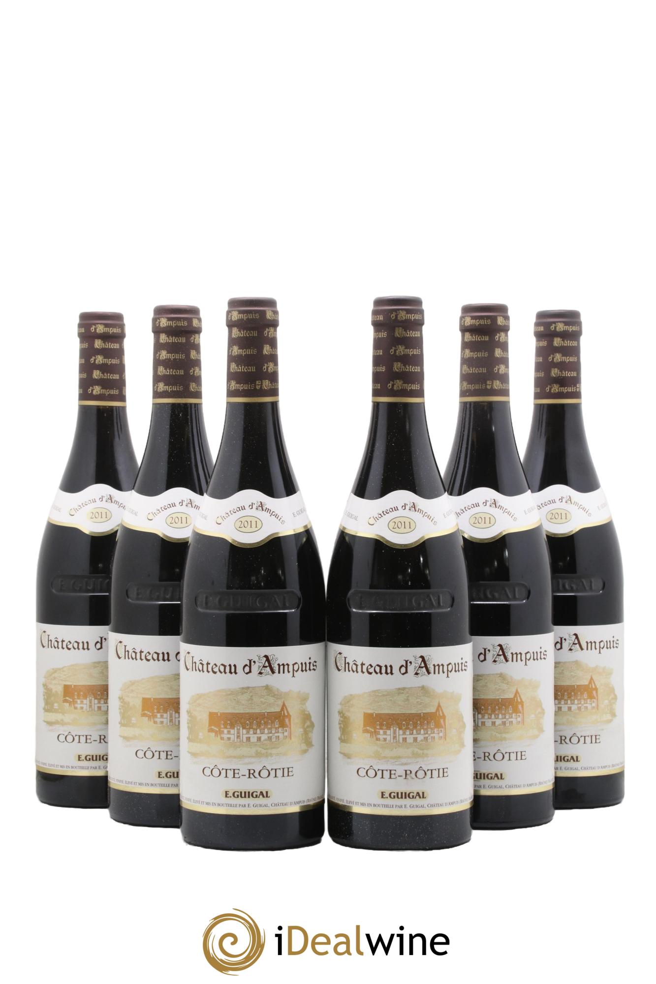 Côte-Rôtie Château d'Ampuis Guigal 2011 - Lot de 6 bouteilles - 0