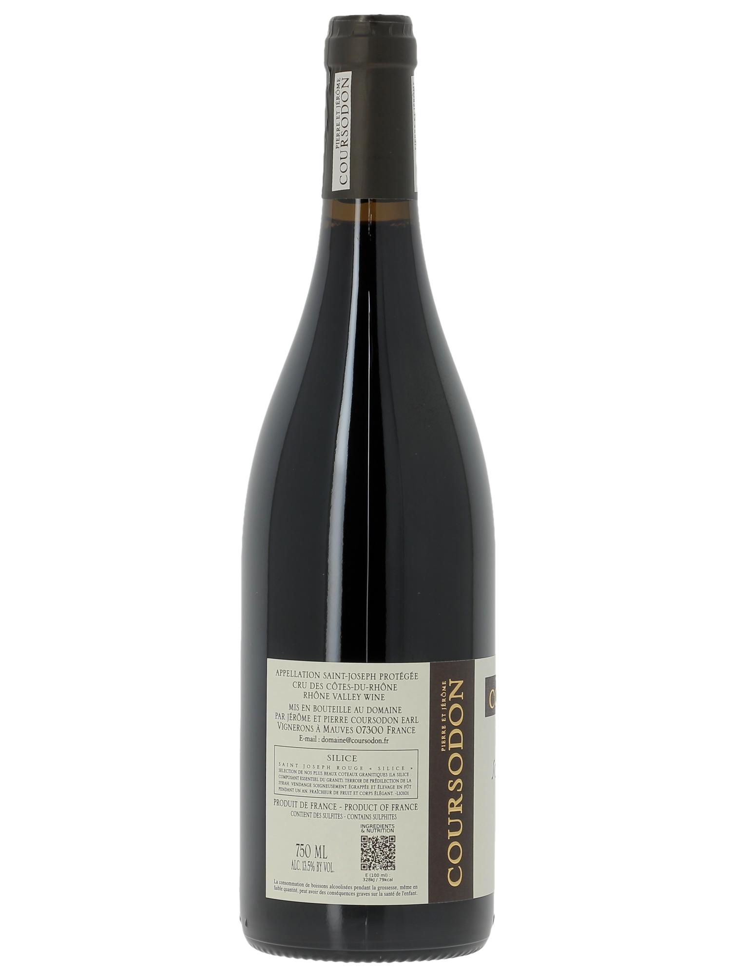 Saint-Joseph Silice Pierre et Jérôme Coursodon  2024 - Lote de 1 botella - 1