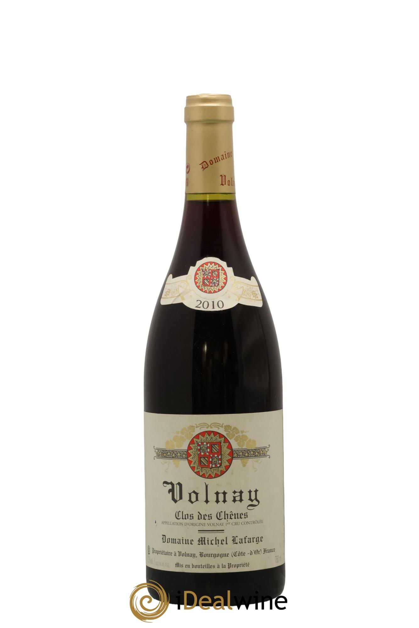 Volnay 1er Cru Clos des Chênes Lafarge (Domaine) 2010 - Lot de 1 bouteille - 0