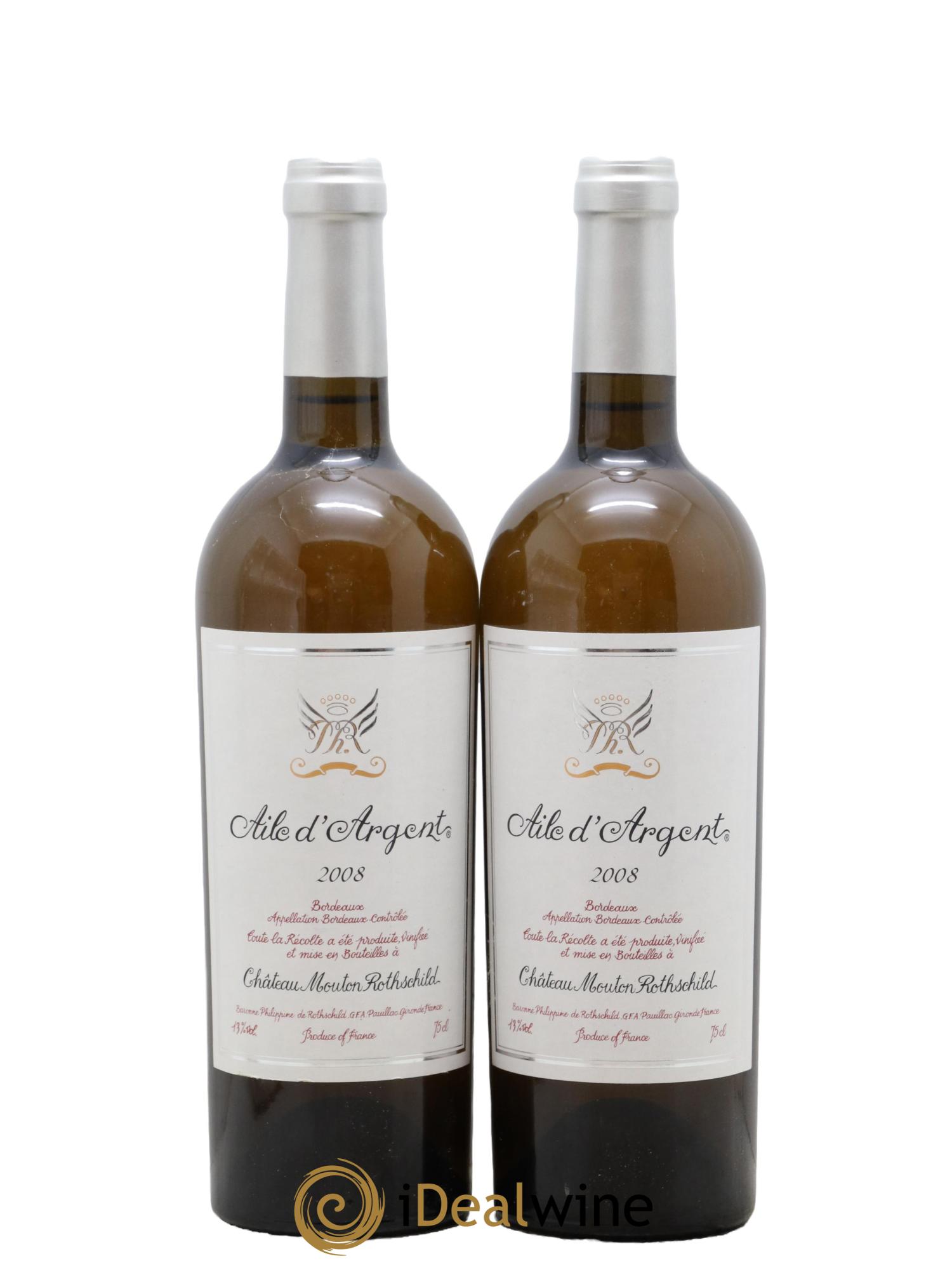Aile d'Argent 2008 - Posten von 2 Flaschen - 0