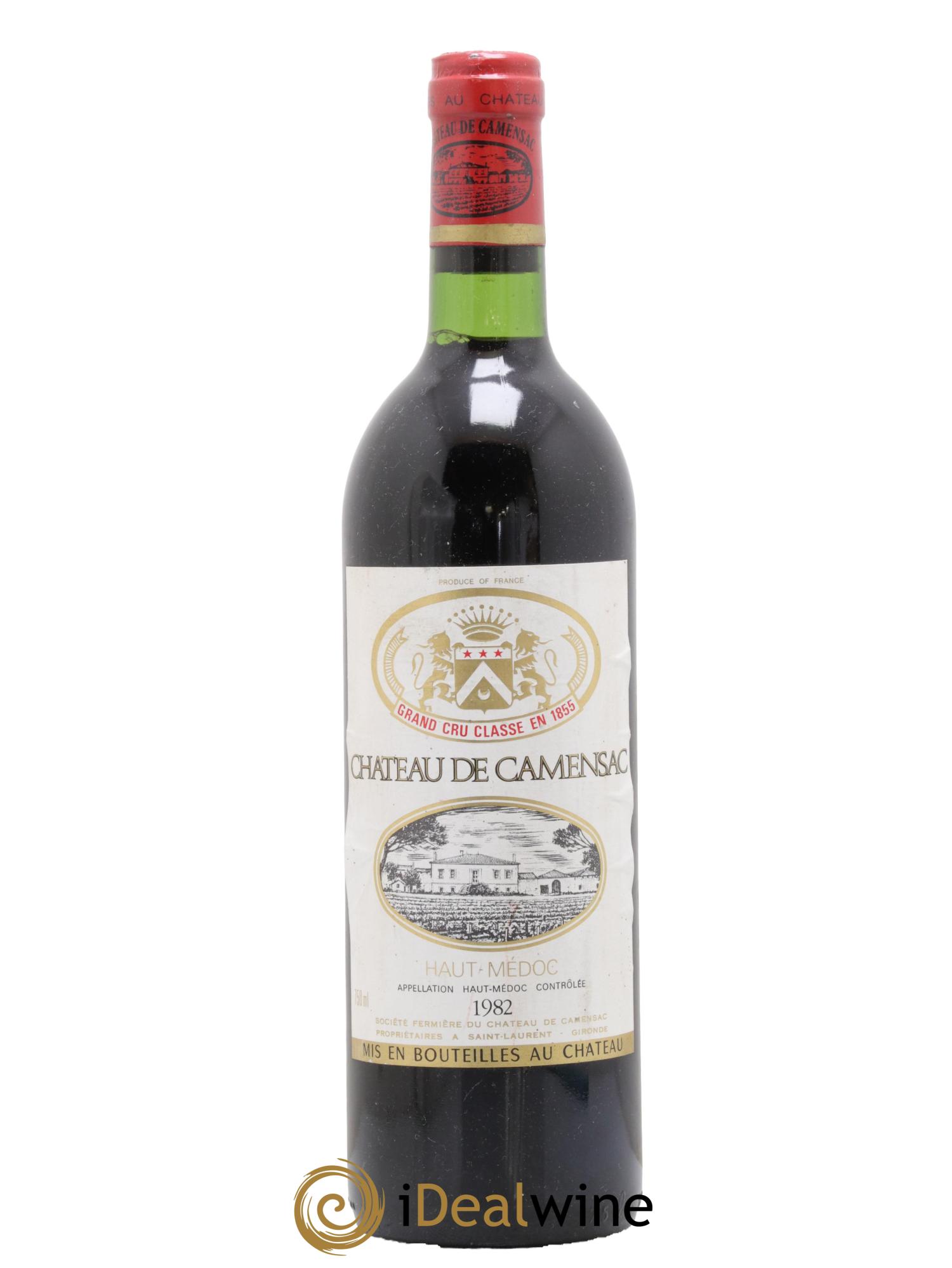 Château Camensac 5ème Grand Cru Classé 1982 - Lot of 1 bottle - 0