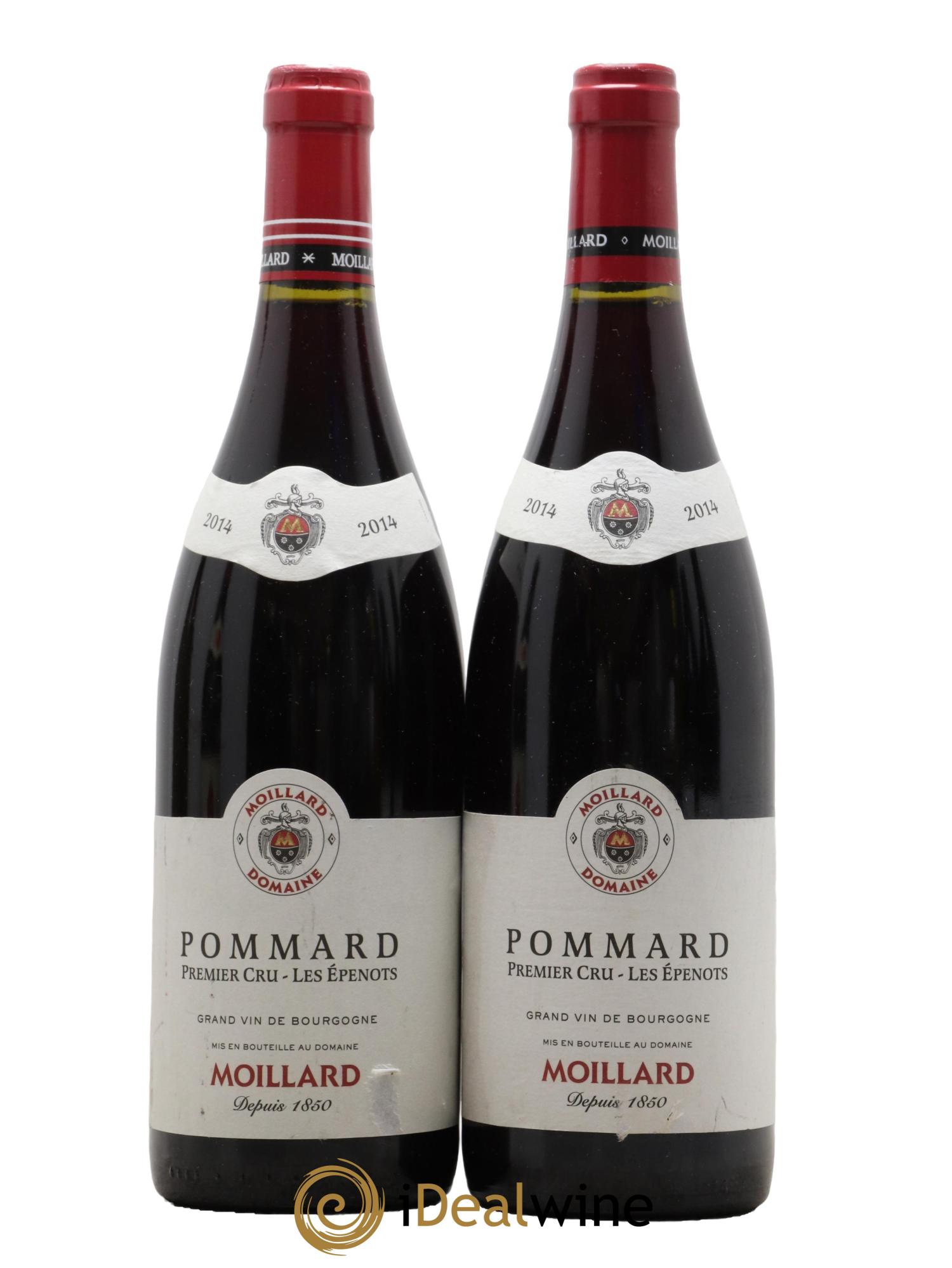 Pommard 1er Cru Les Epenots Moillard 2014 - Lot de 2 bouteilles - 0