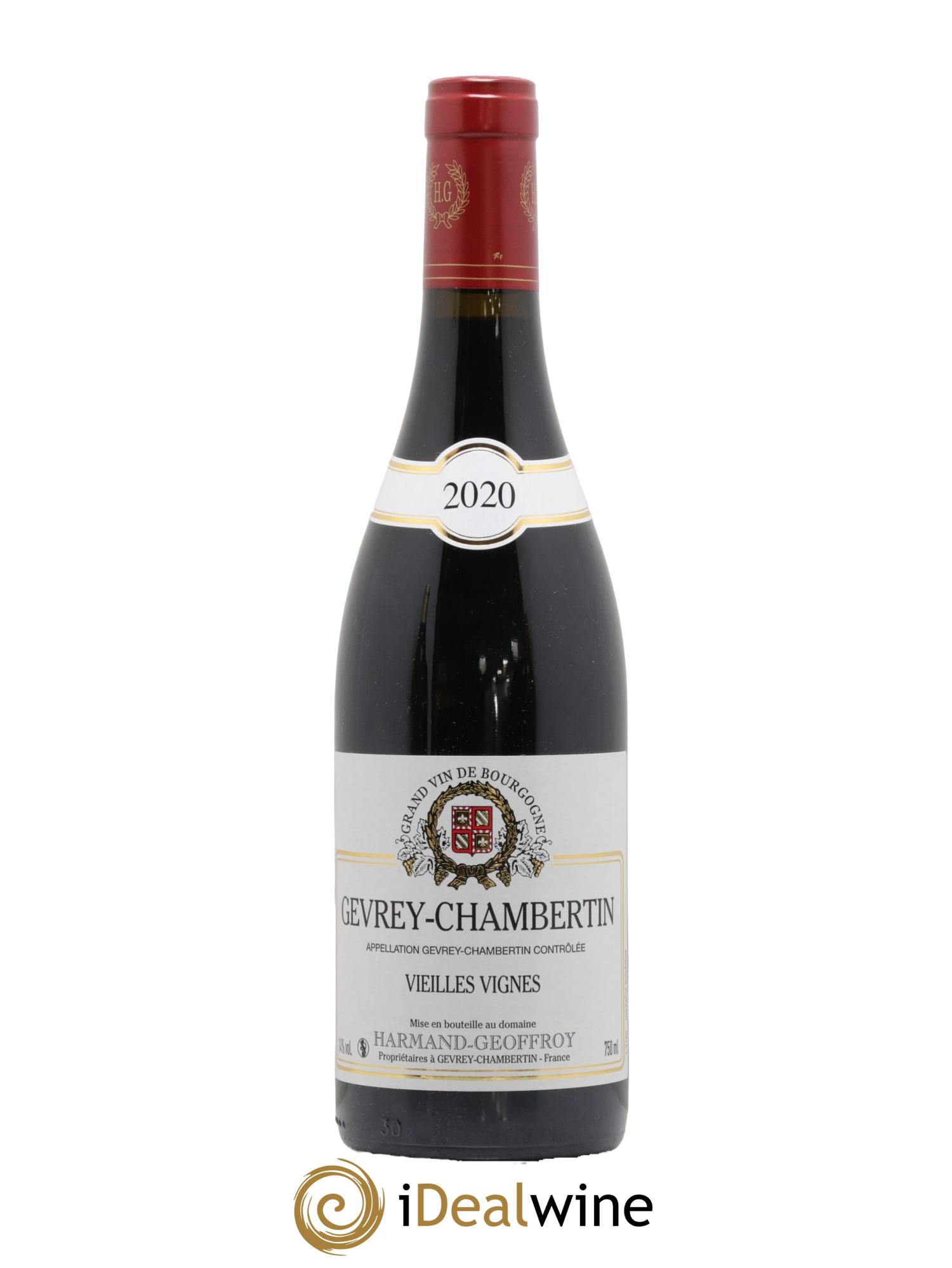 Gevrey-Chambertin Vieilles vignes Harmand-Geoffroy (Domaine) 2020 - Lot de 1 bouteille - 0