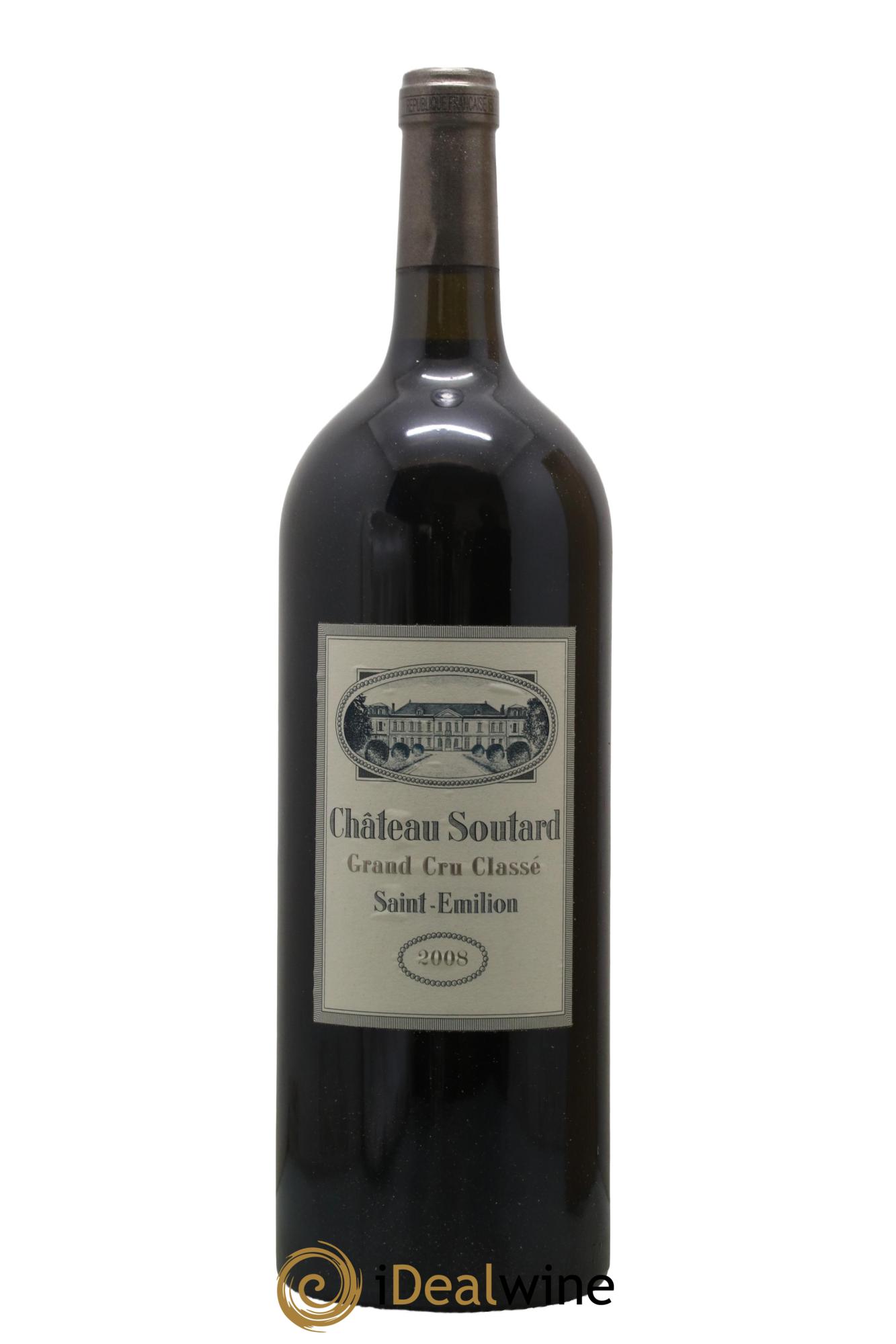 Château Soutard Grand Cru Classé 2008 - Lot de 1 magnum - 1