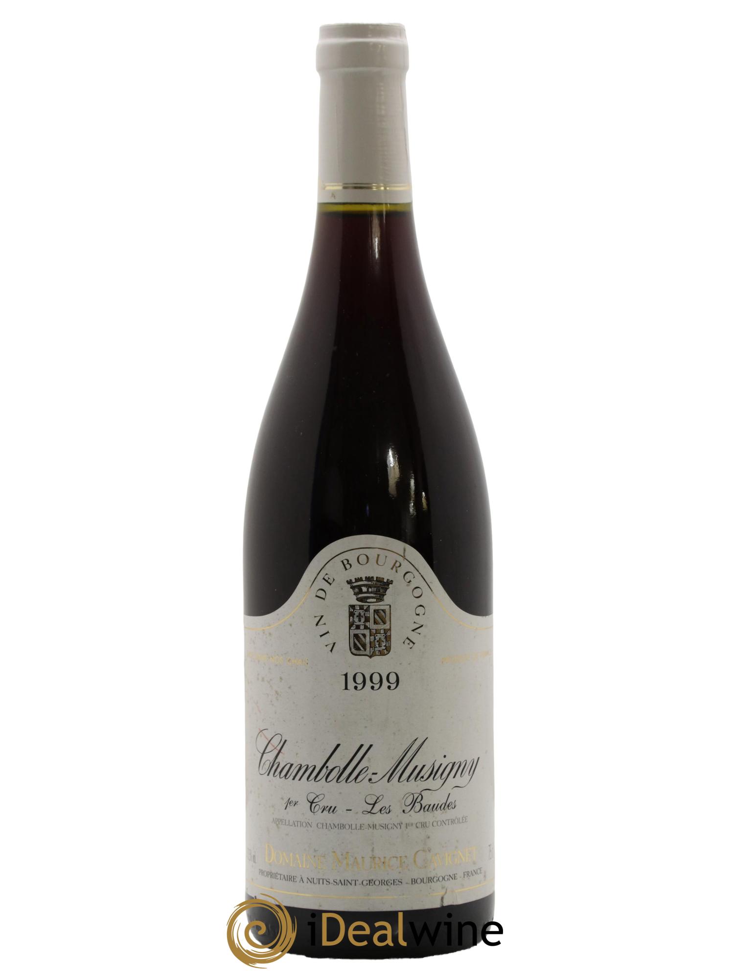 Chambolle-Musigny 1er Cru Les Baudes Maurice Gavignet 1999 - Lotto di 1 bottiglia - 0