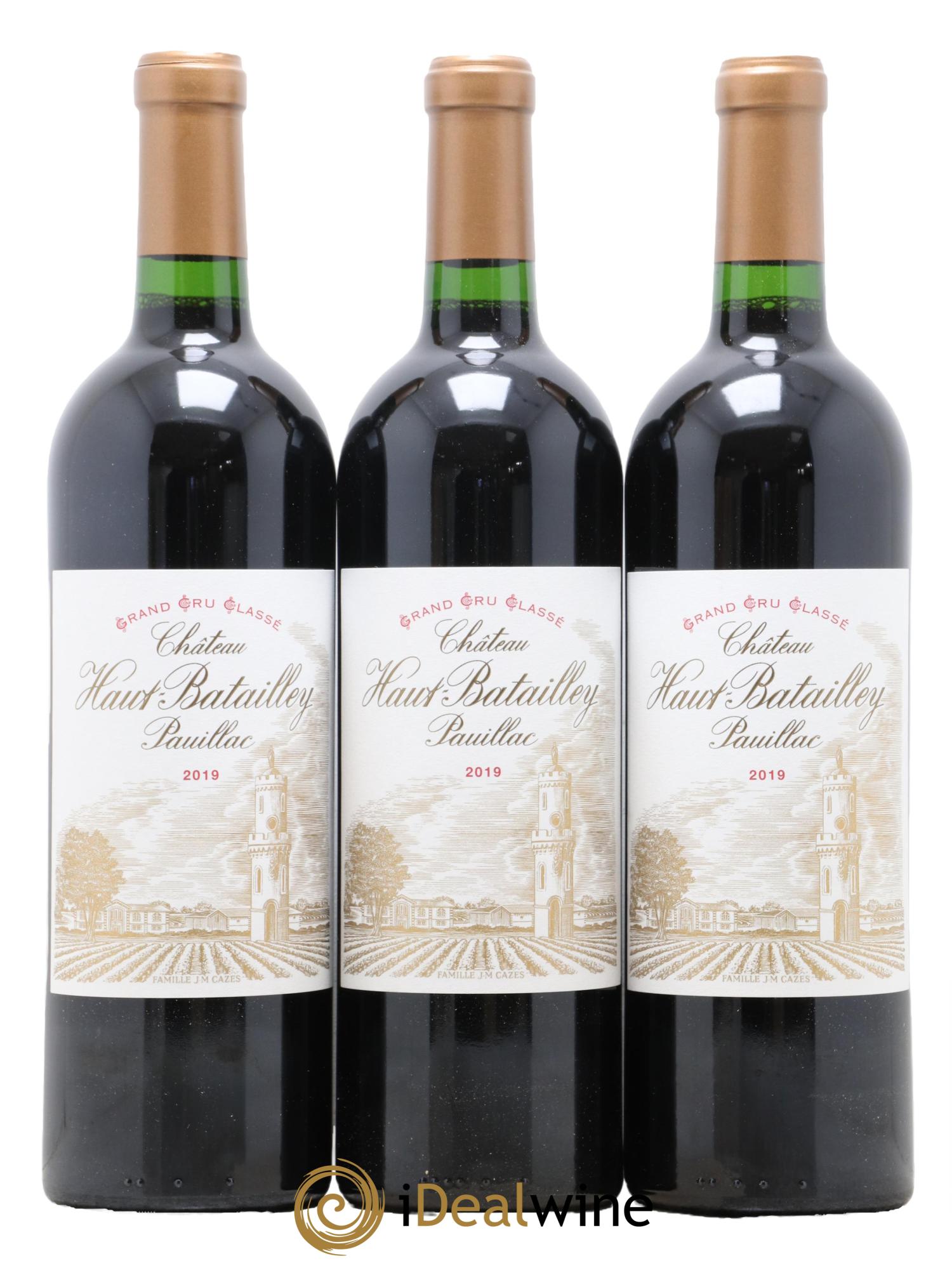 Château Haut Batailley 5ème Grand Cru Classé 2019 - Lot de 3 bouteilles - 0