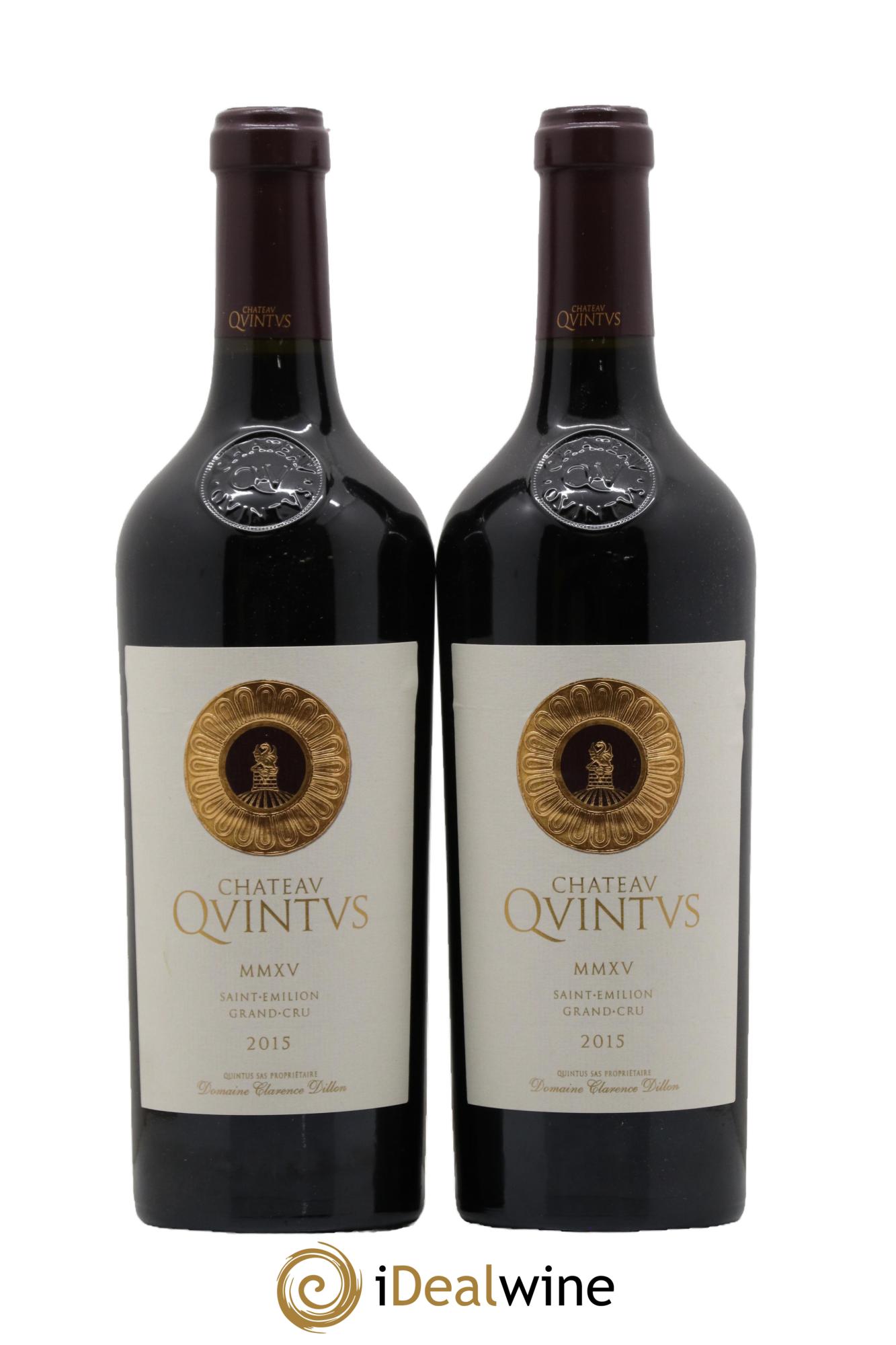 Château Quintus Grand Cru 2015 - Posten von 2 Flaschen - 0