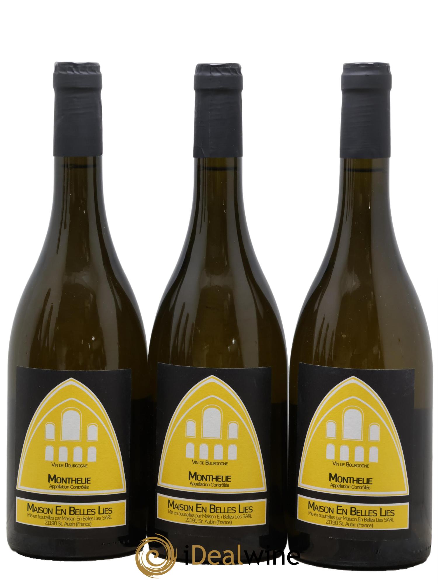 Monthélie Maison En Belles Lies 2022 - Lot de 3 bouteilles - 0
