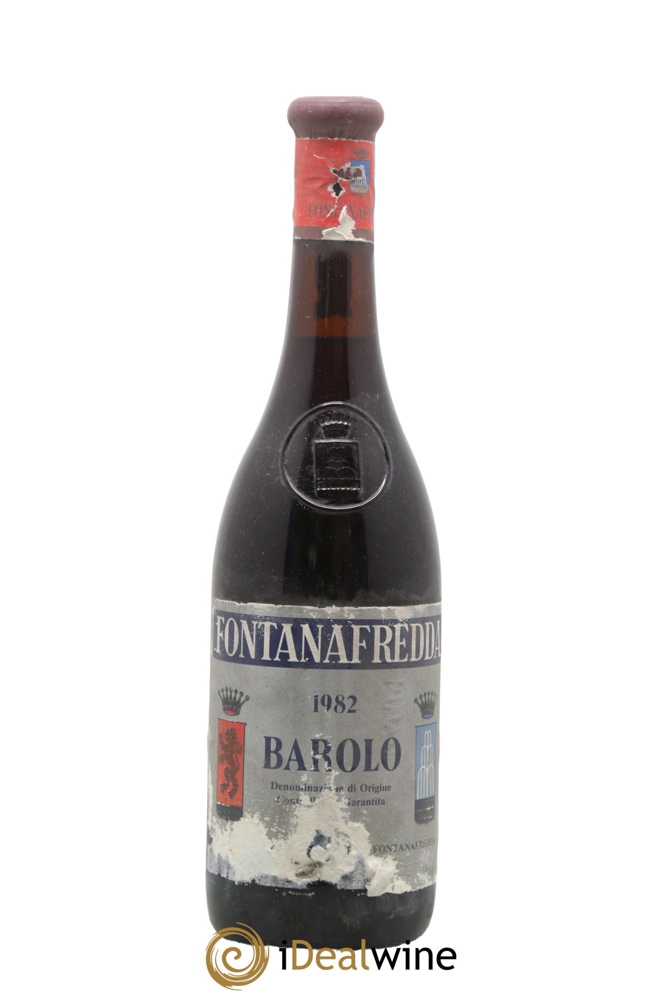 Barolo DOCG Fontanafredda 1982 - Lotto di 1 bottiglia - 0