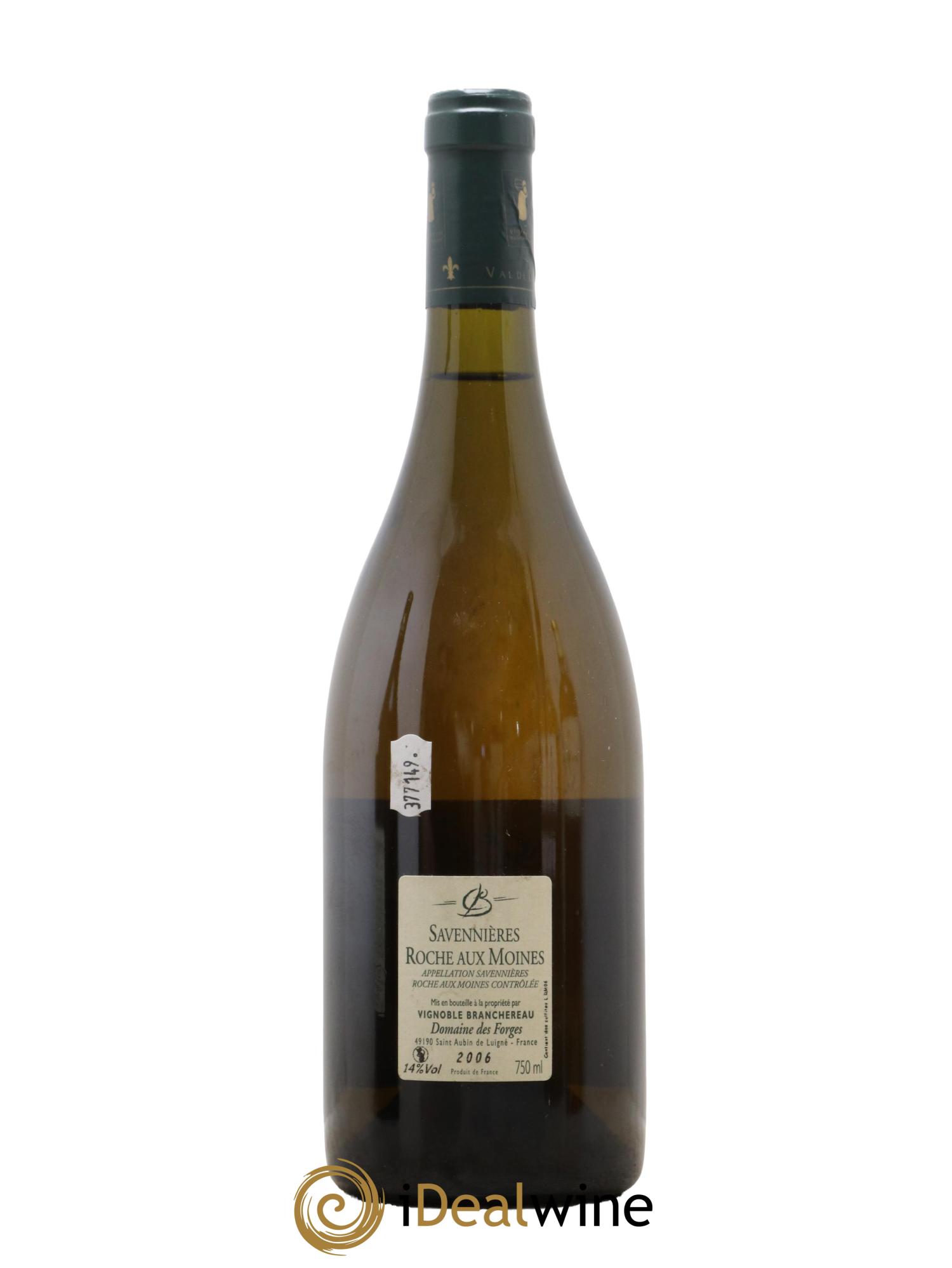 Savennières Roche aux Moines Domaine Des Forges 2006 - Lot de 1 bouteille - 1