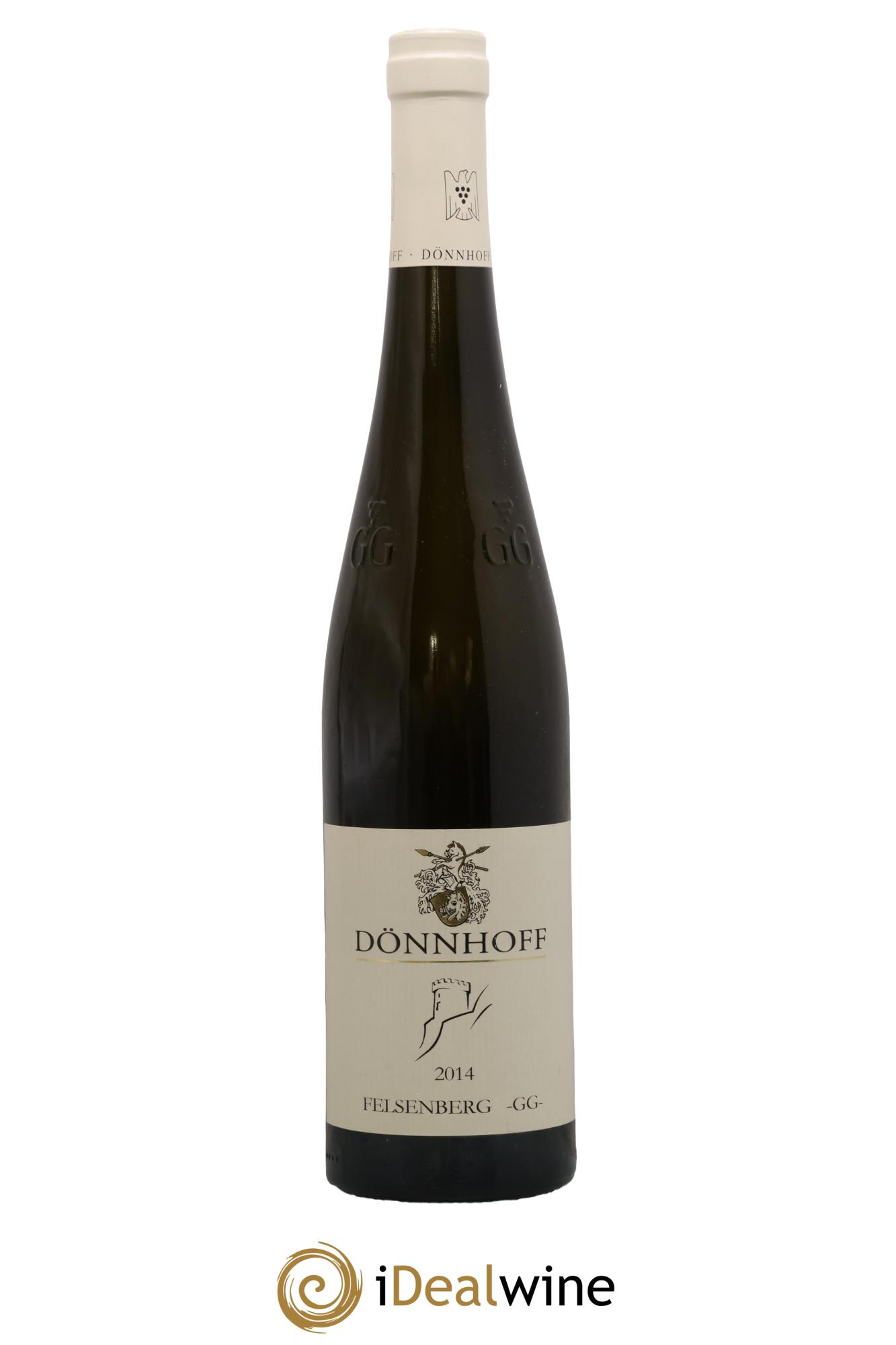 Allemagne Schlossbockelheimer Felsenberg Trocken Gg Weingut Dönnhoff 2014 - Lot of 1 bottle - 0