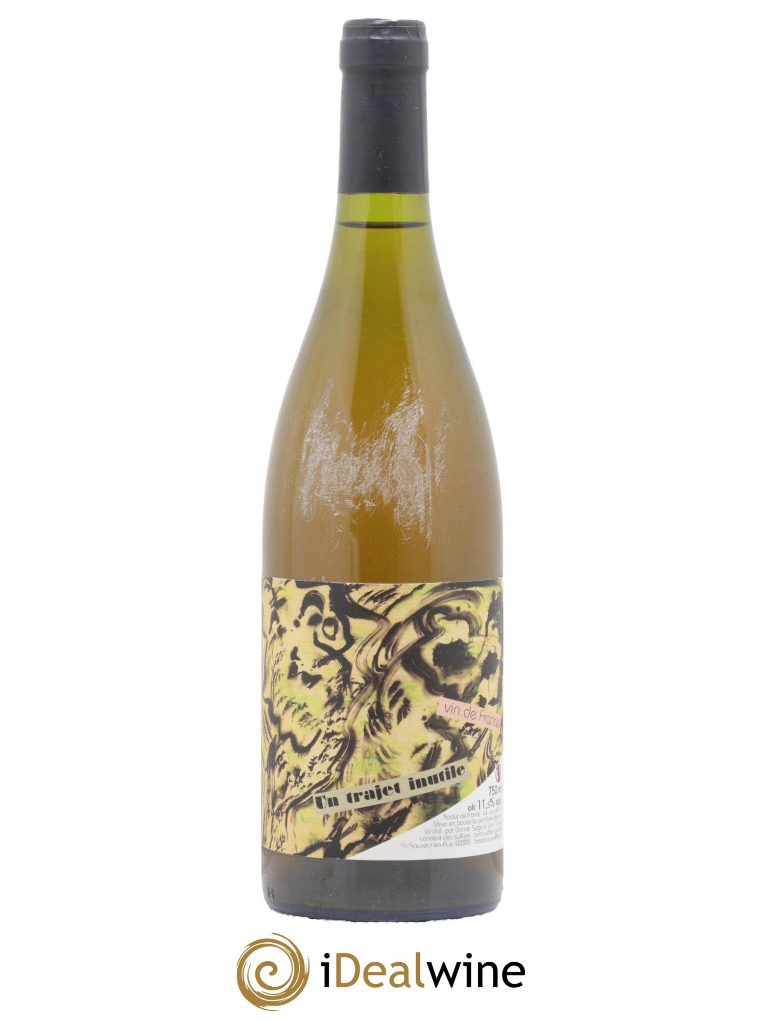 Vin de France Trajet inutile Daniel Sage 2020 - Lot de 1 bouteille - 0