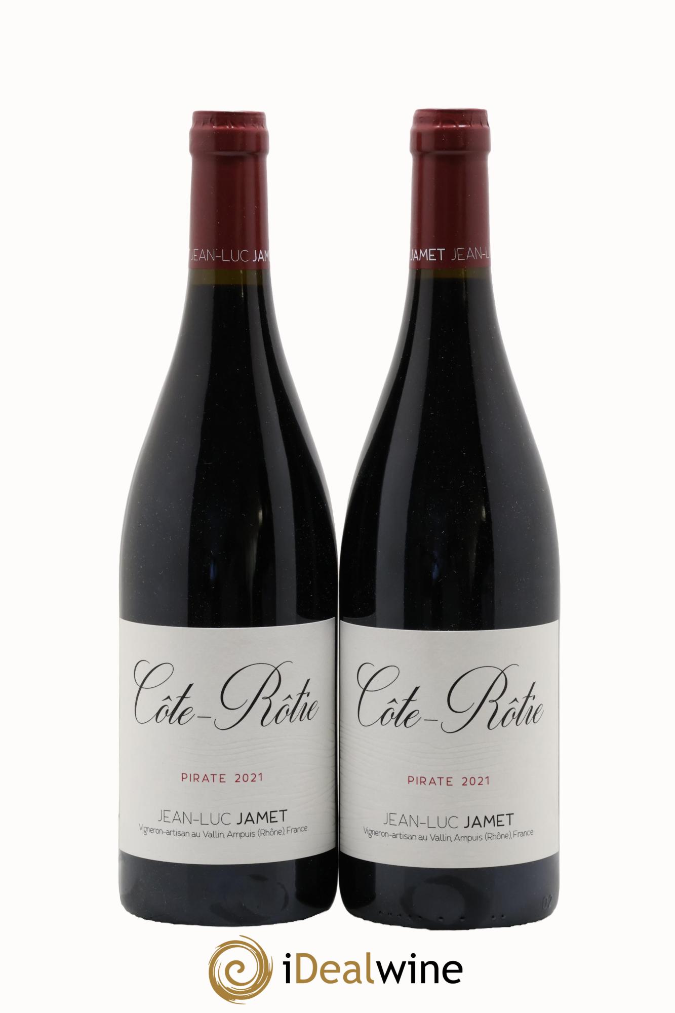 Côte-Rôtie Pirate Jean-Luc Jamet (Domaine) 2021 - Lot of 2 bottles - 0
