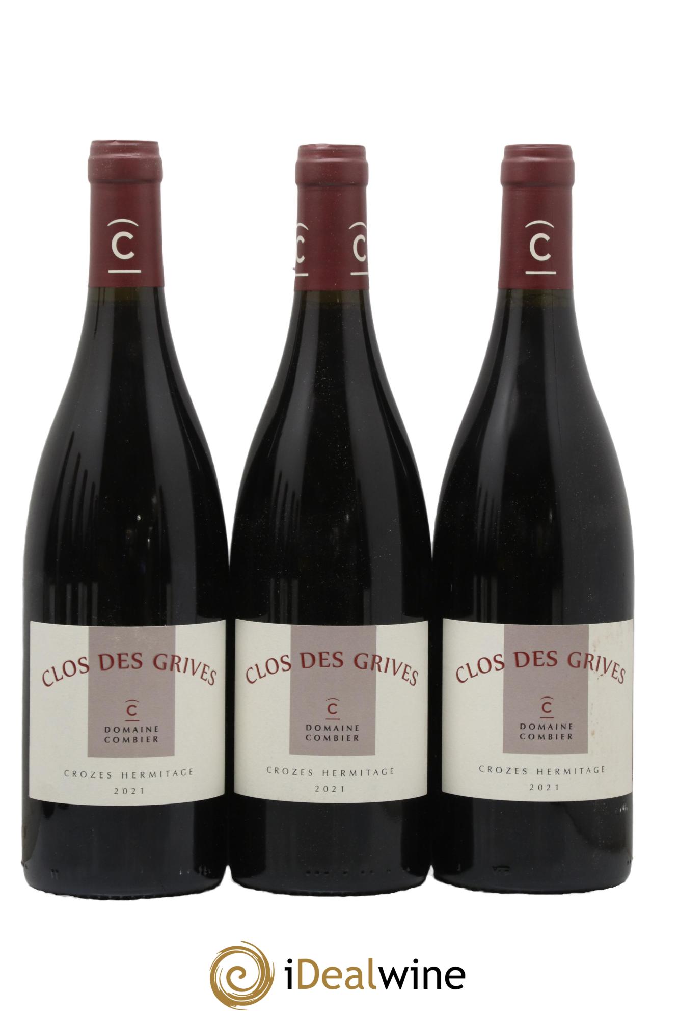 Crozes-Hermitage Clos des Grives Combier 2021 - Lot de 12 bouteilles - 2