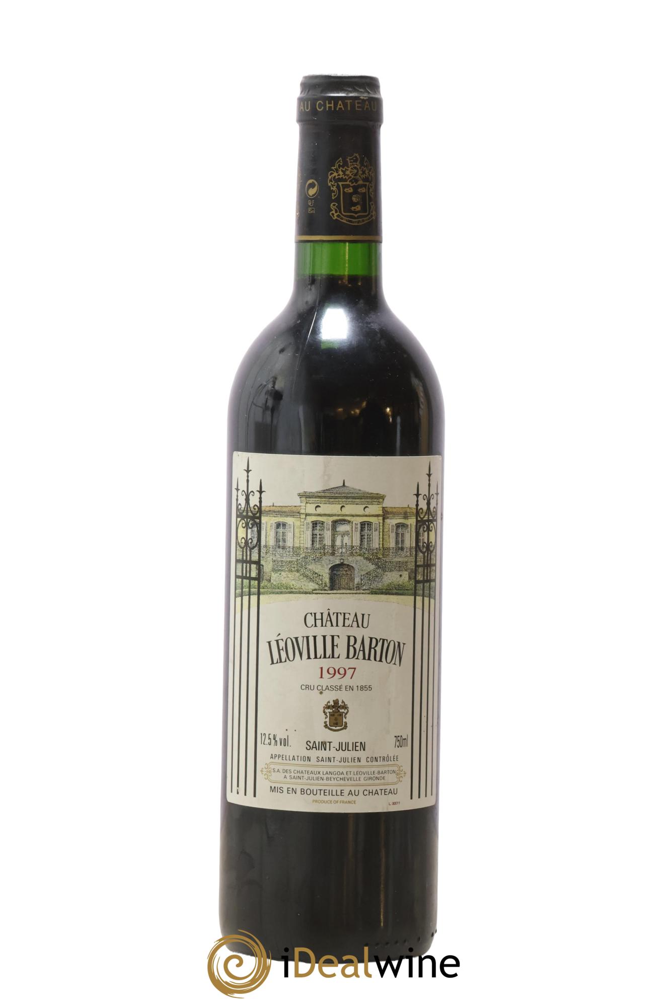 Château Léoville Barton 2ème Grand Cru Classé 1997 - Lot de 1 bouteille - 0