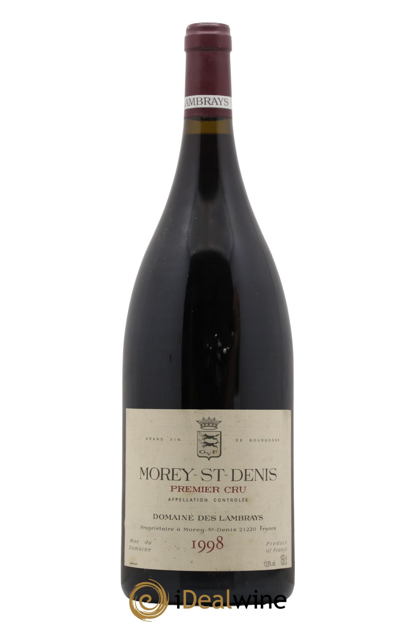 Morey-Saint-Denis 1er Cru Domaine des Lambrays 1998 - Lot de 1 magnum - 0