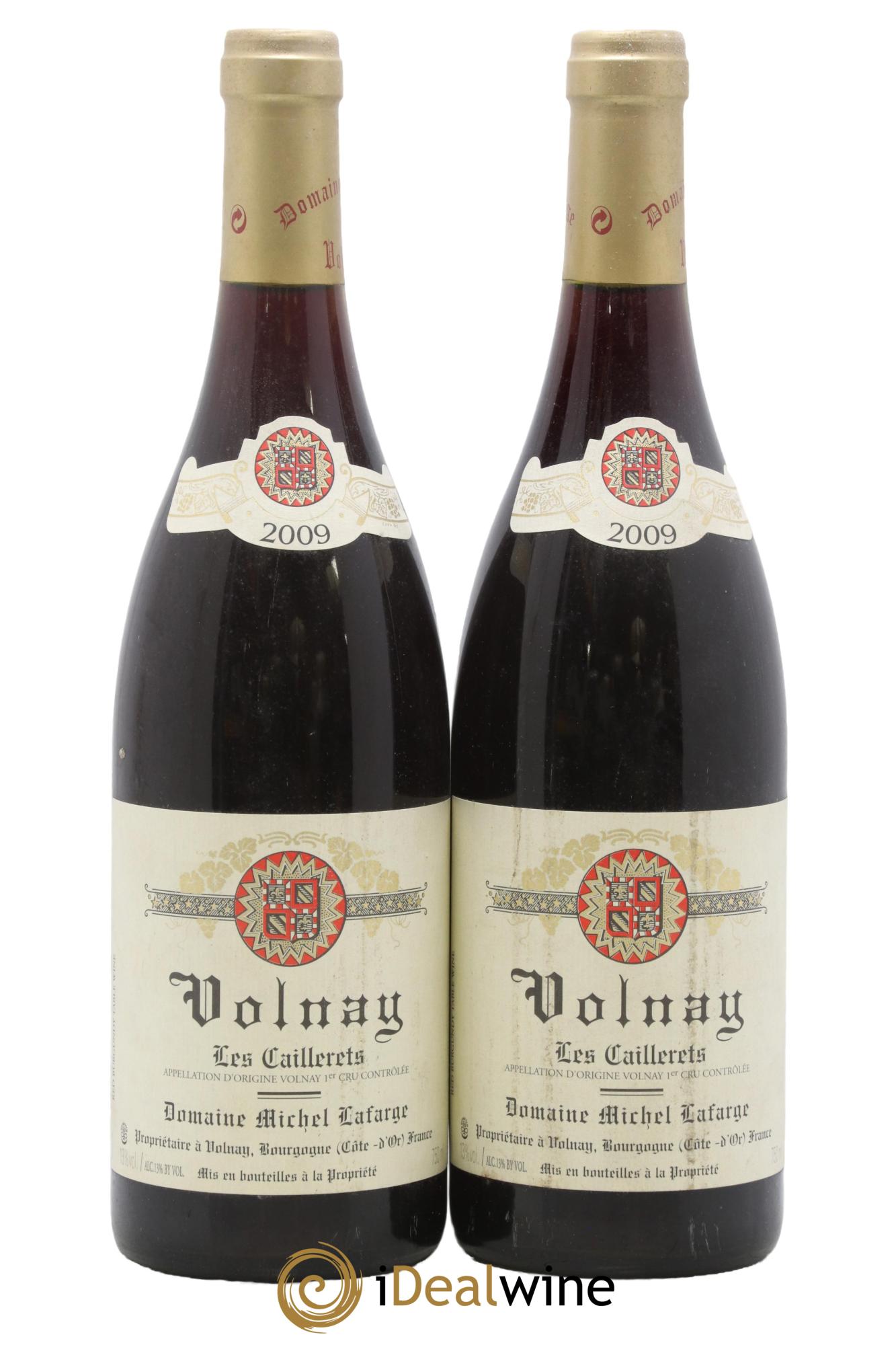 Volnay 1er Cru Les Caillerets Lafarge (Domaine) 2009 - Lot de 2 bouteilles - 0