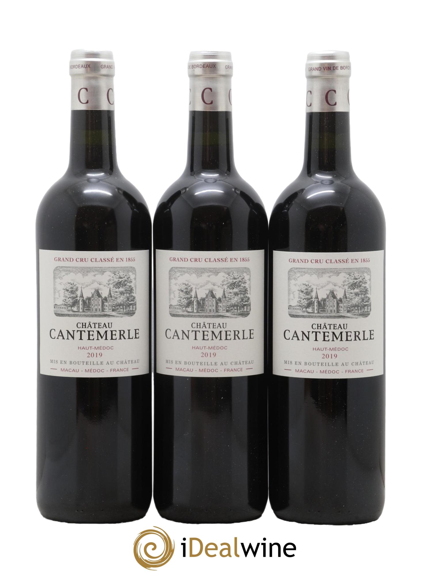 Château Cantemerle 5ème Grand Cru Classé 2019 - Lot de 6 bouteilles - 1