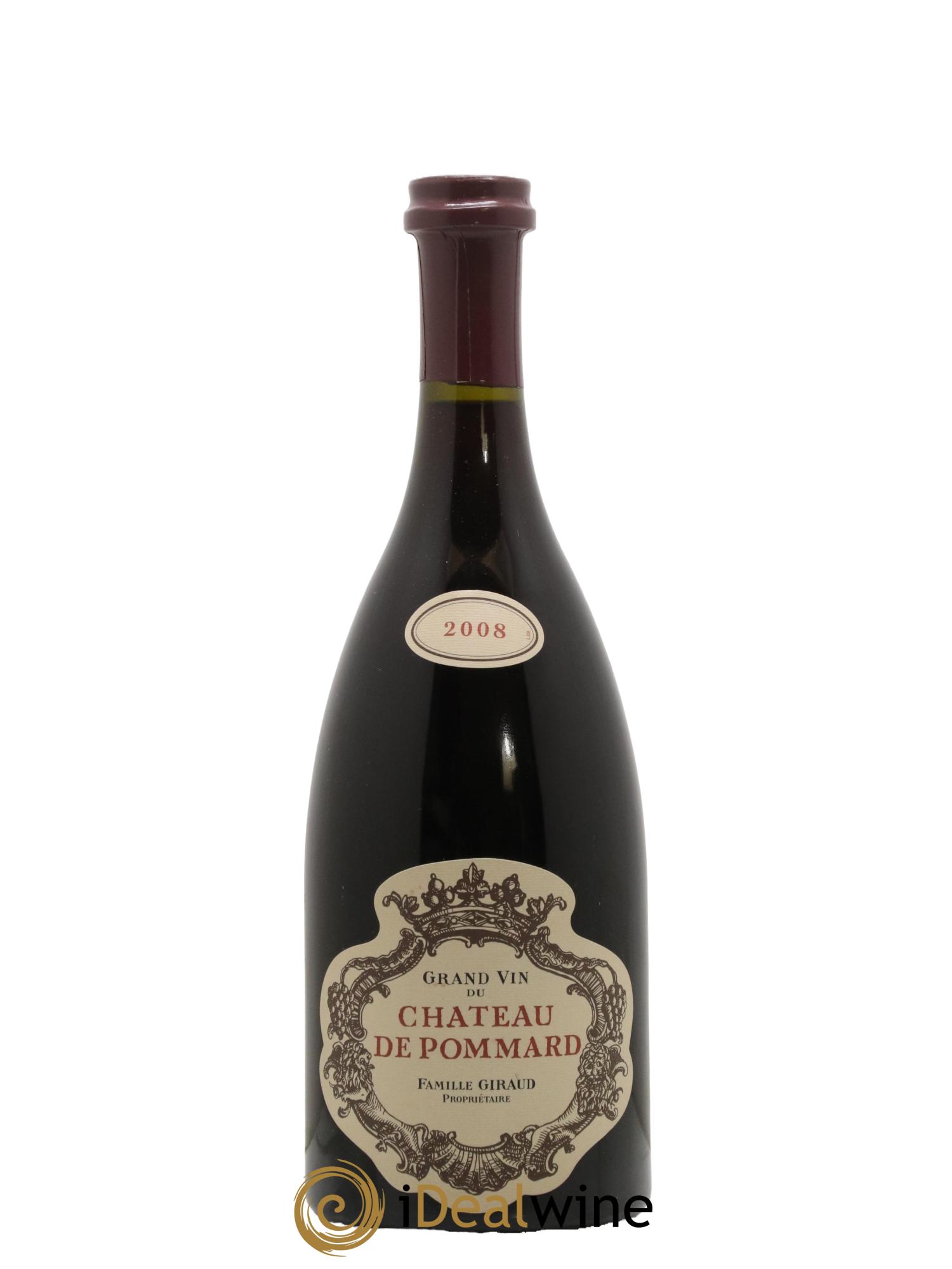 Pommard Château de Pommard 2008 - Lot de 1 bouteille - 0