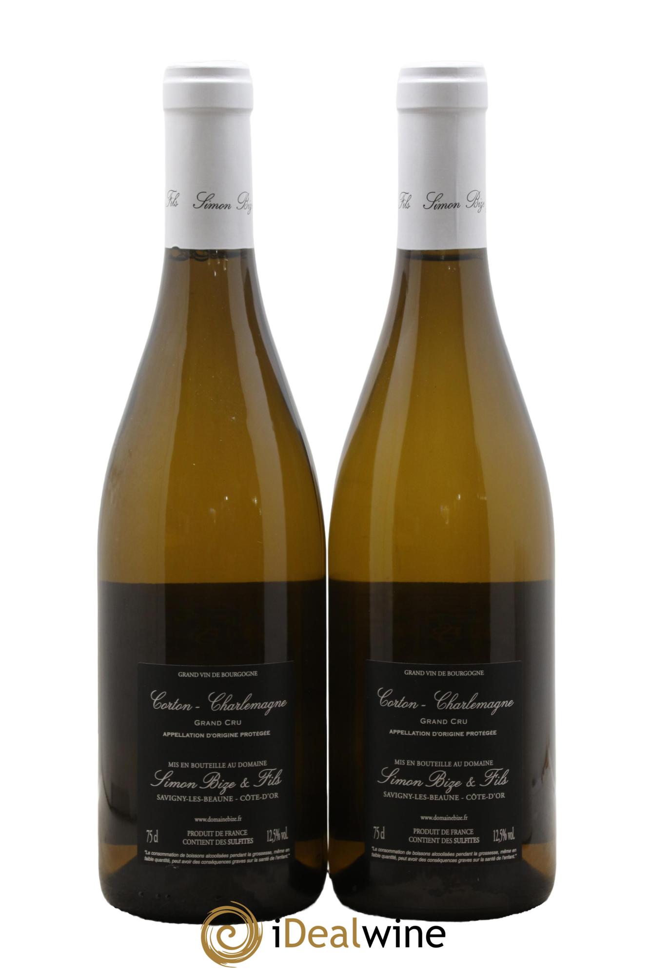 Corton-Charlemagne Grand Cru Simon Bize & Fils 2022 - Posten von 2 Flaschen - 1