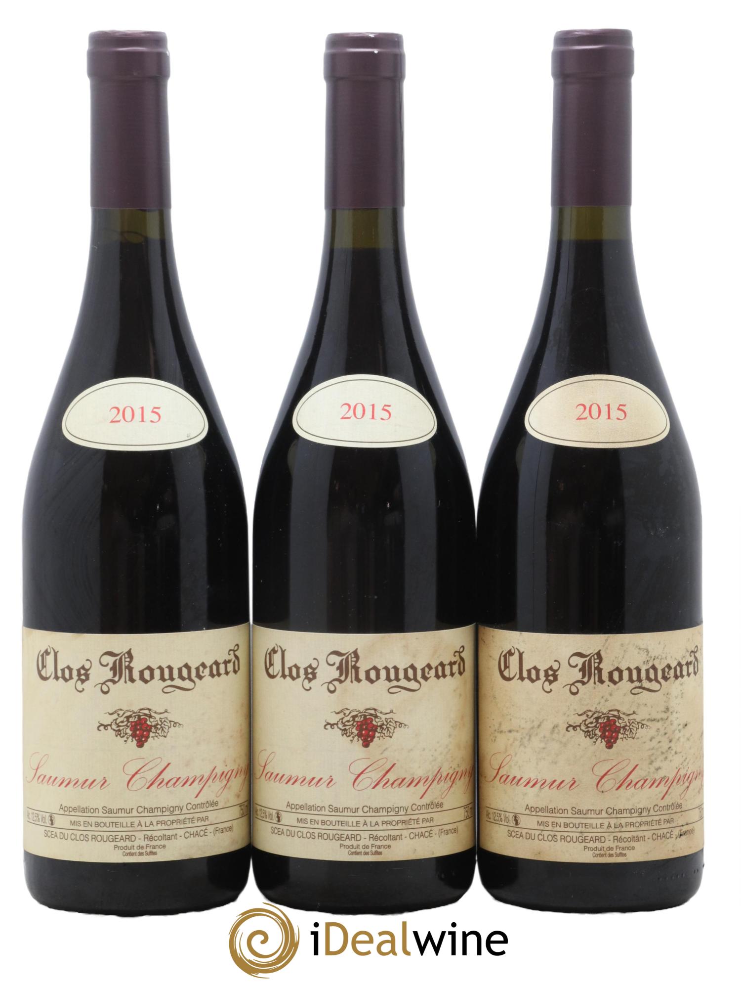 Saumur-Champigny Clos Rougeard 2015 - Posten von 3 Flaschen - 0