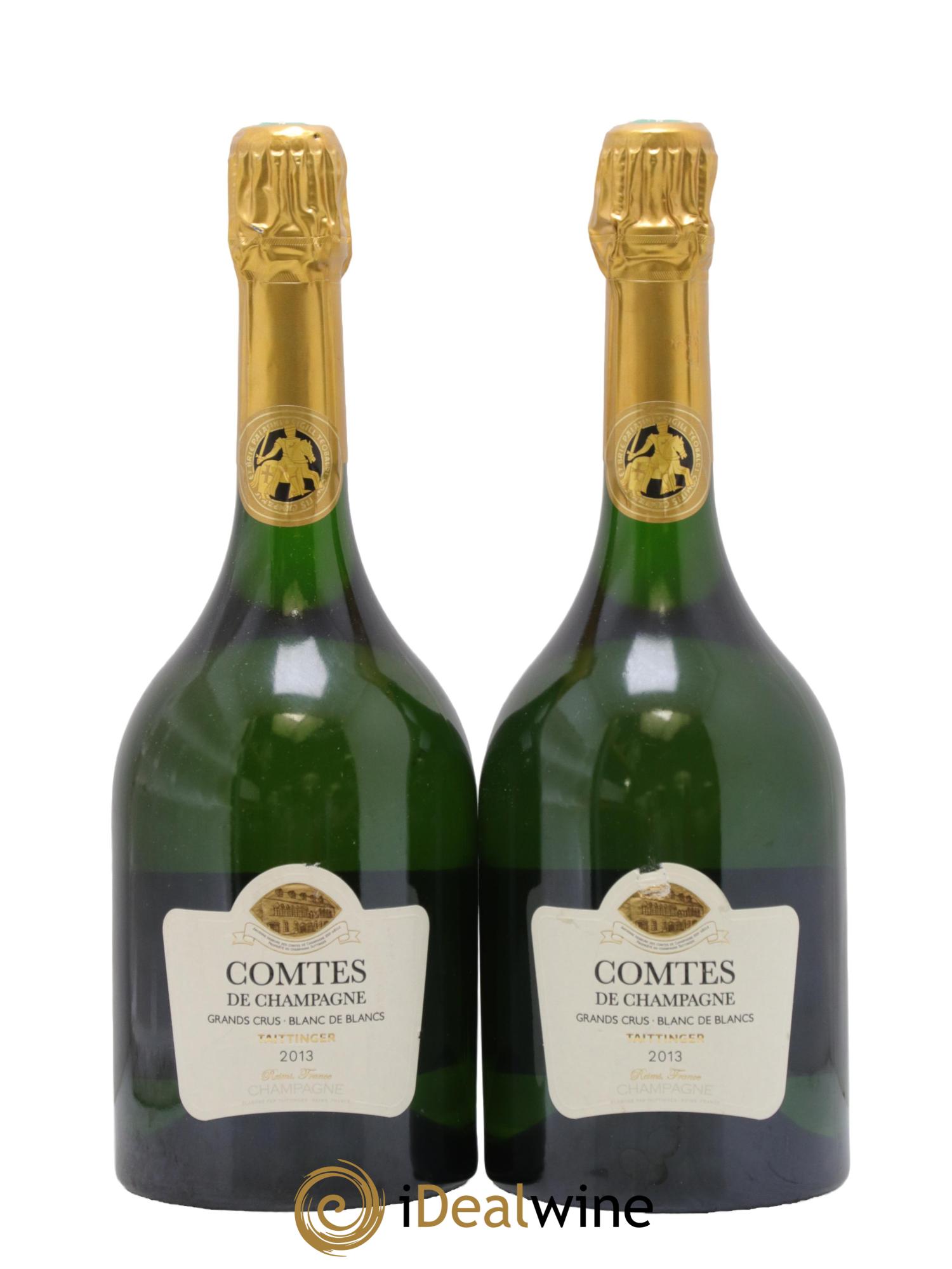 Comtes de Champagne Taittinger 2013 - Posten von 2 Flaschen - 0