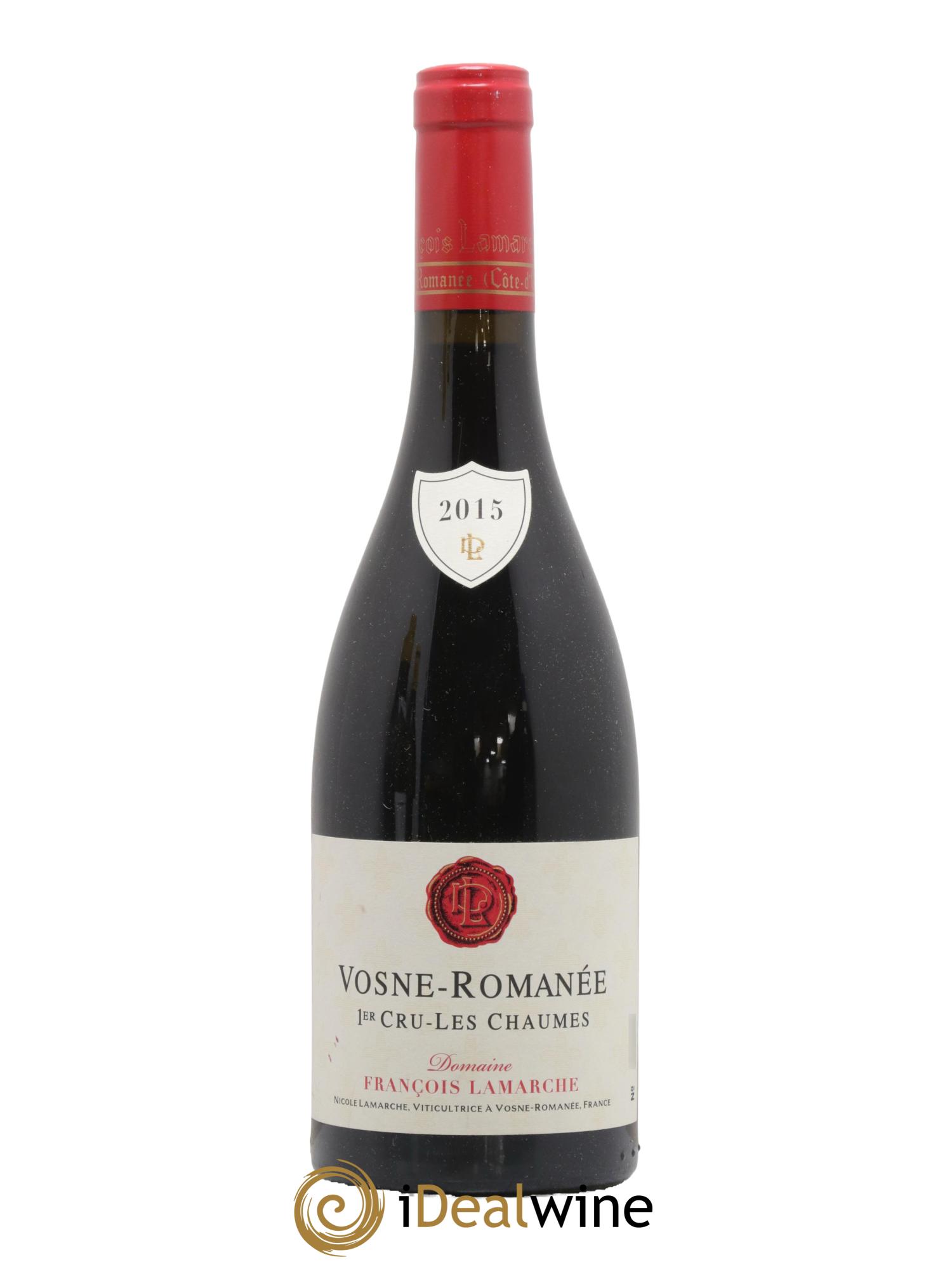 Vosne-Romanée 1er Cru Les Chaumes Lamarche (Domaine) 2015 - Lot de 1 bouteille - 0