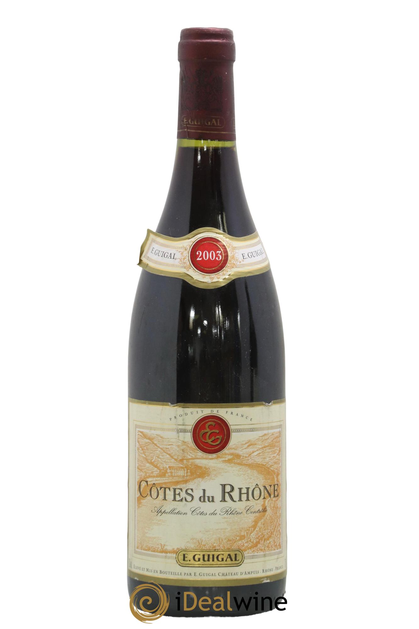 Côtes-du-Rhône Guigal 2003 - Lotto di 1 bottiglia - 0