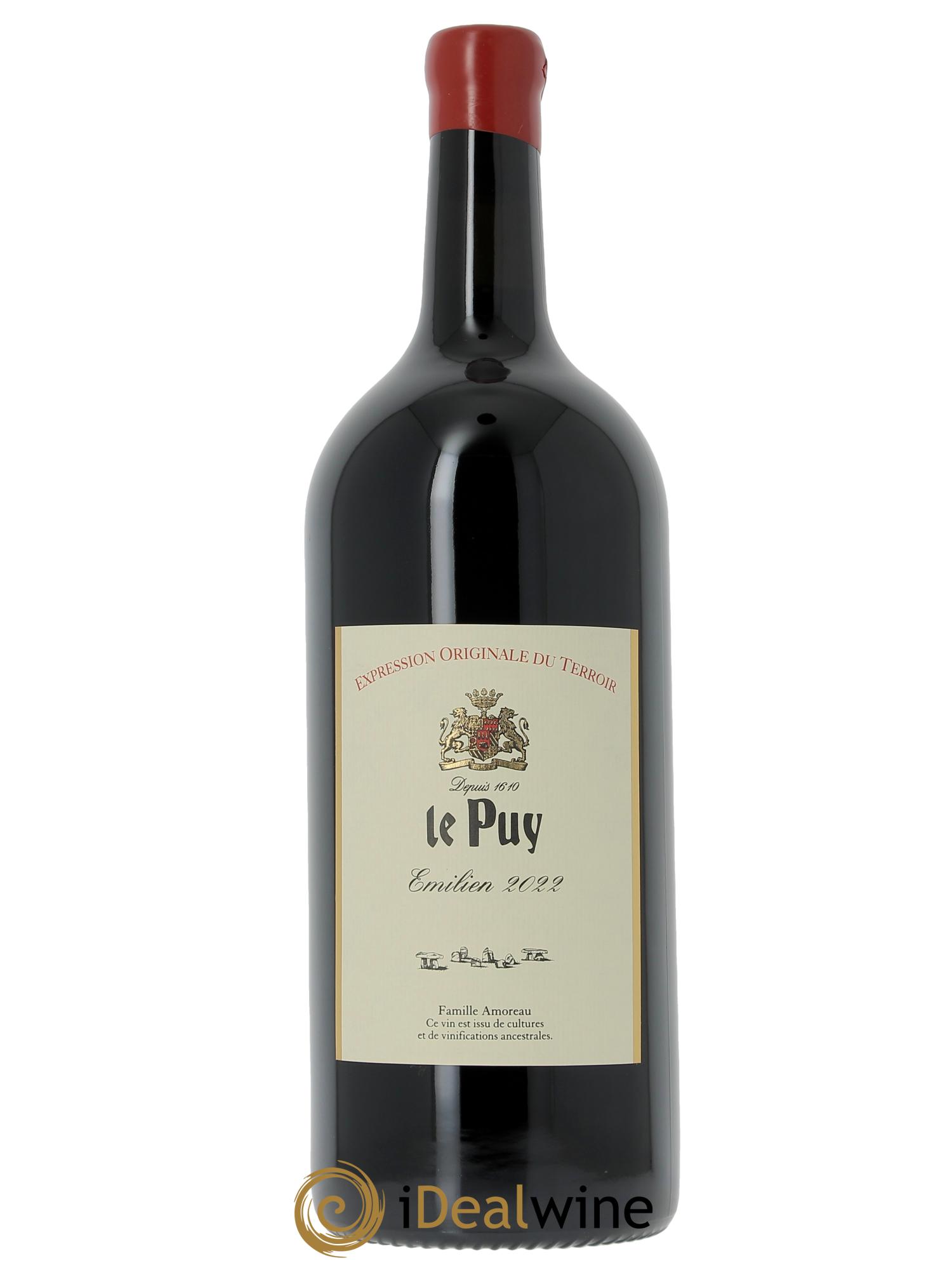 Le Puy - Cuvée Emilien 2022 - Lot de 1 double magnum - 1