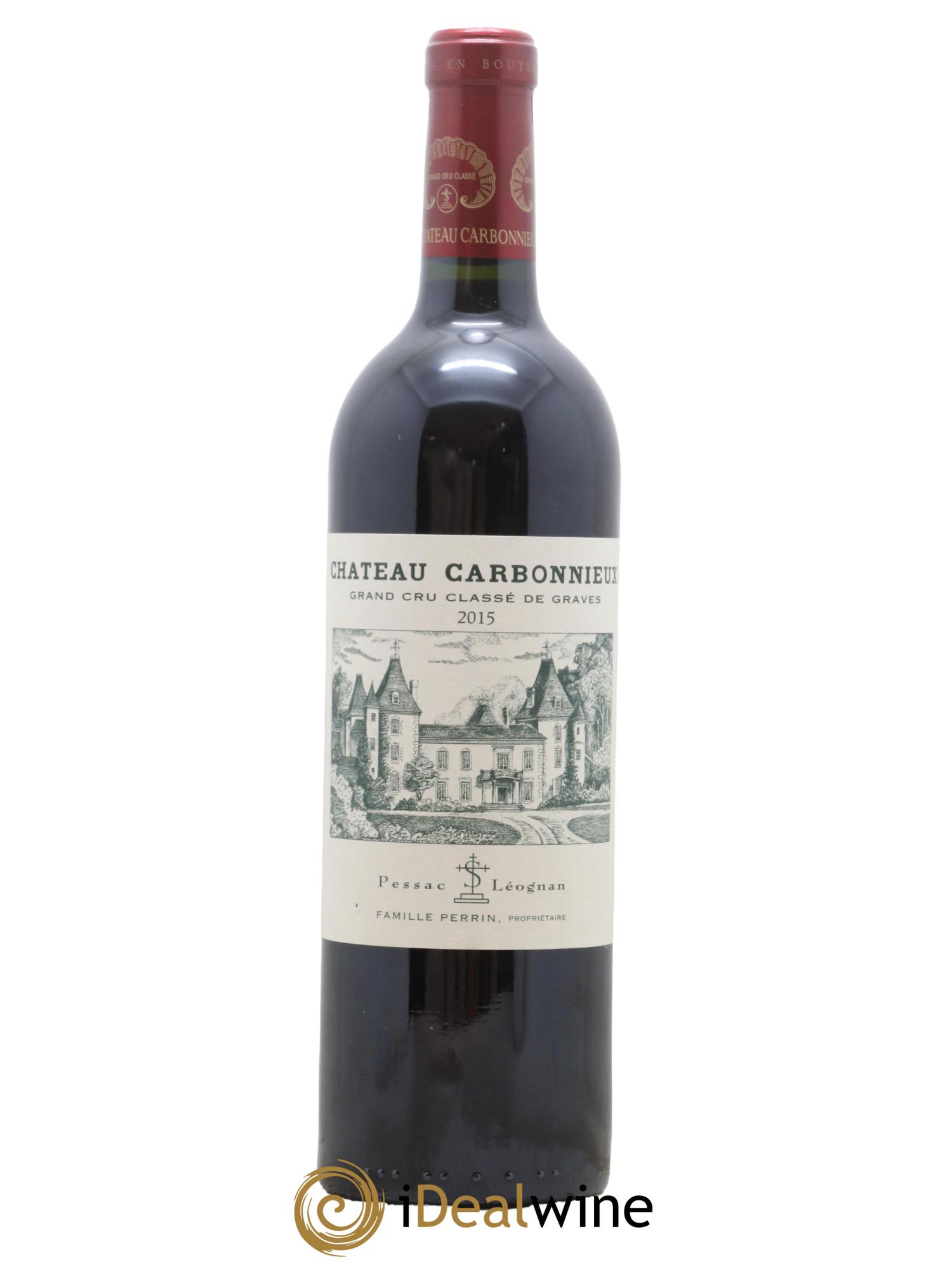 Château Carbonnieux Cru Classé de Graves 2015 - Lot de 1 bouteille - 0
