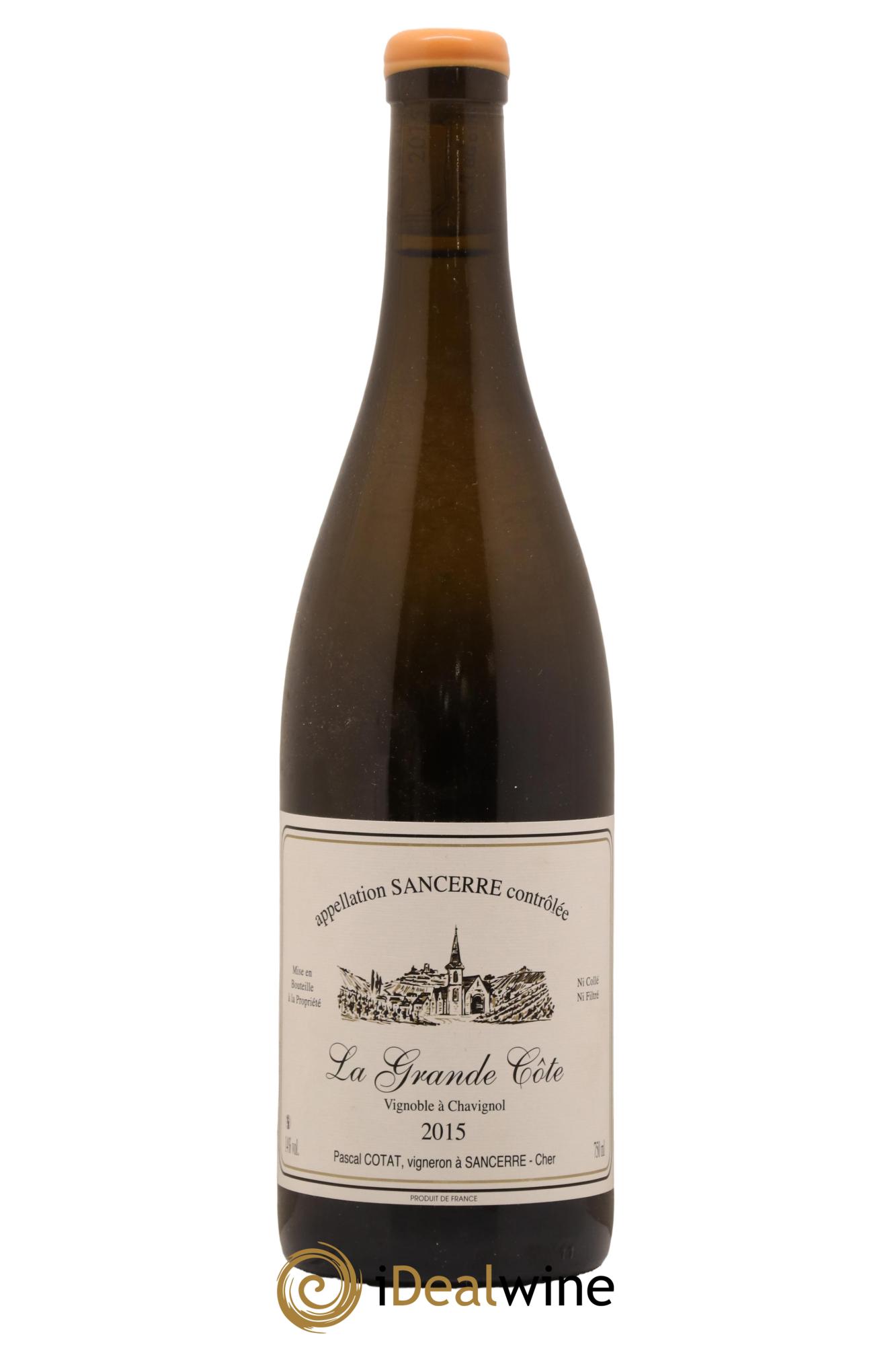 Sancerre La Grande Côte Pascal Cotat 2015 - Lot de 1 bouteille - 0