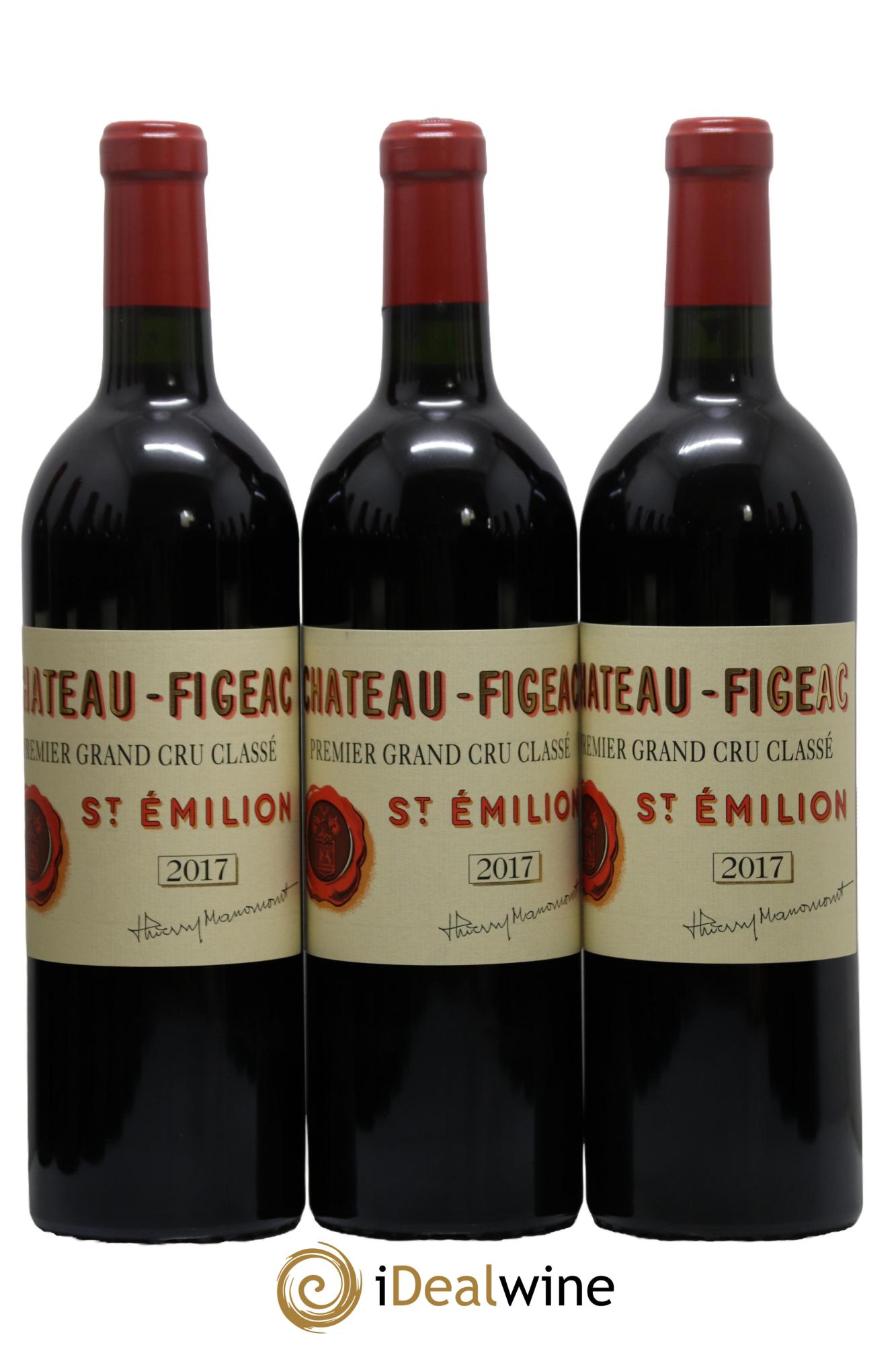 Château Figeac 1er Grand Cru Classé A 2017 - Lotto di 12 bottiglie - 1