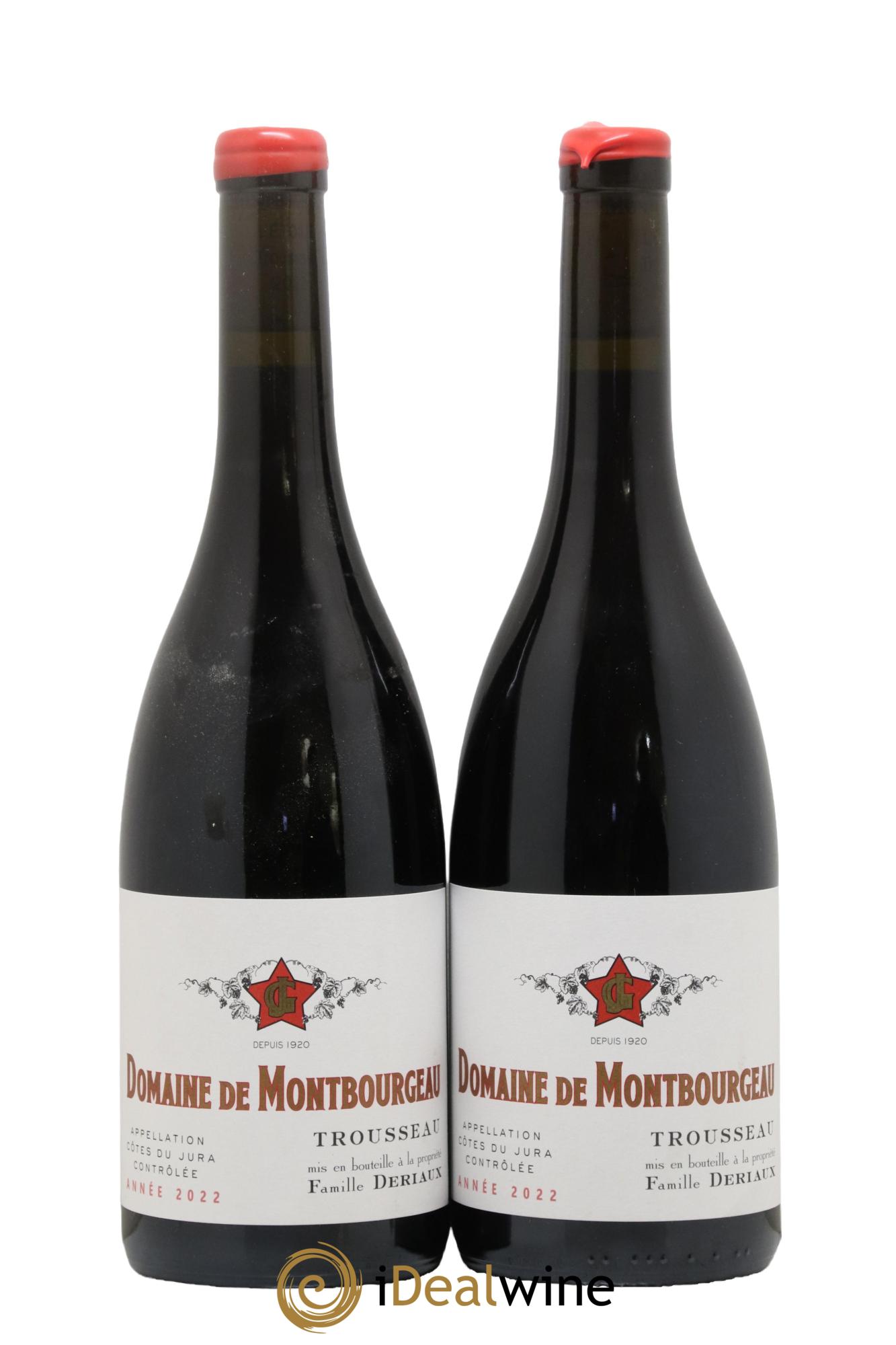 Côtes du Jura Trousseau Montbourgeau 2022 - Posten von 2 Flaschen - 0
